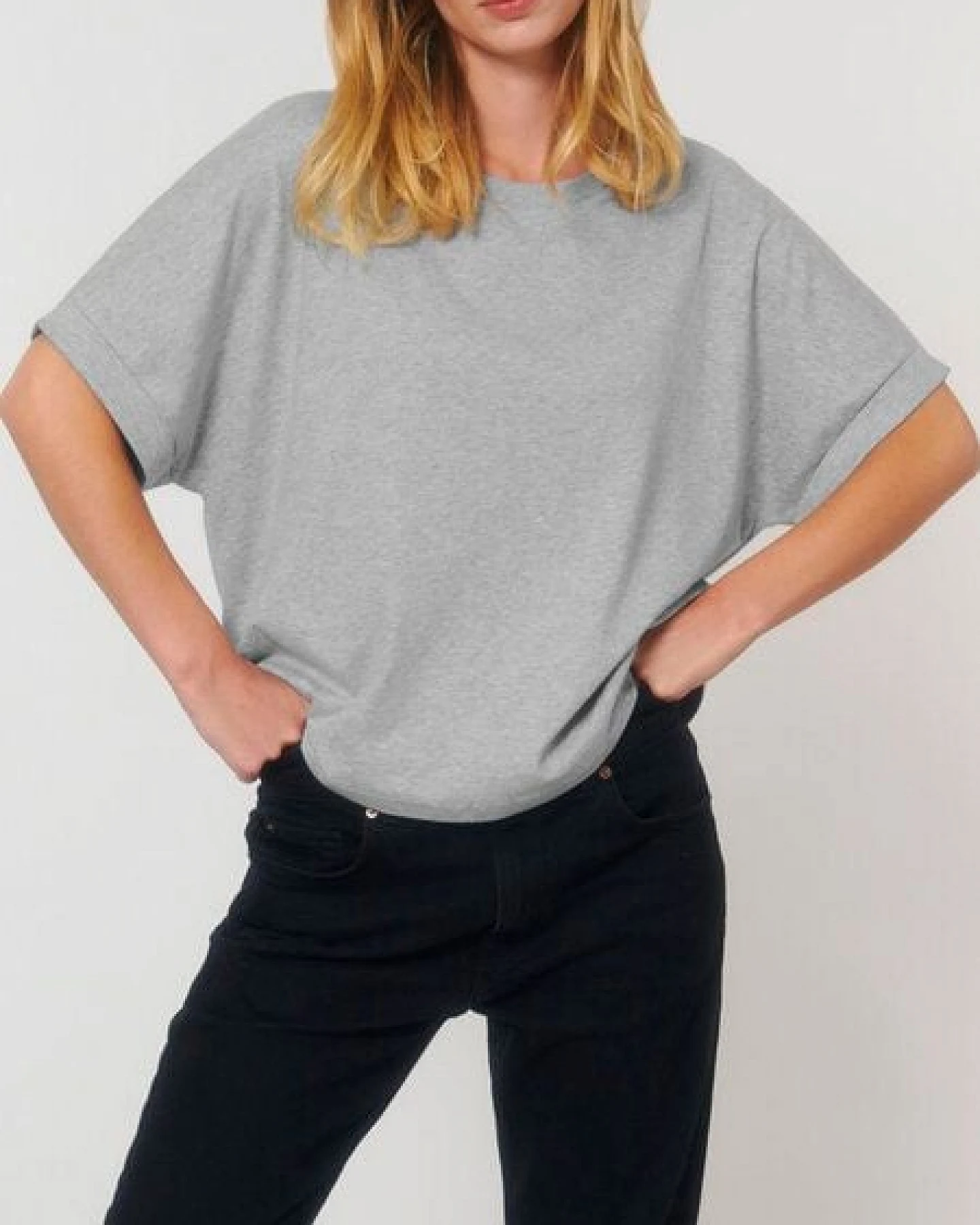 Human Family Oversize Damen T-Shirt "Slack" – Ansicht 2