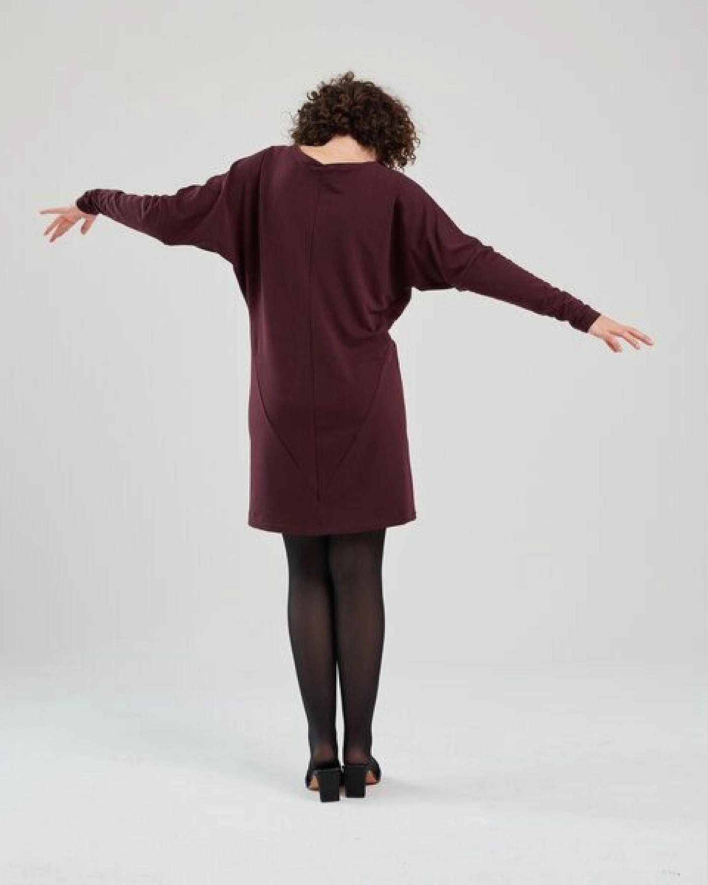 Veganes Kleid DIAMAR von Lasalina – Ansicht 2