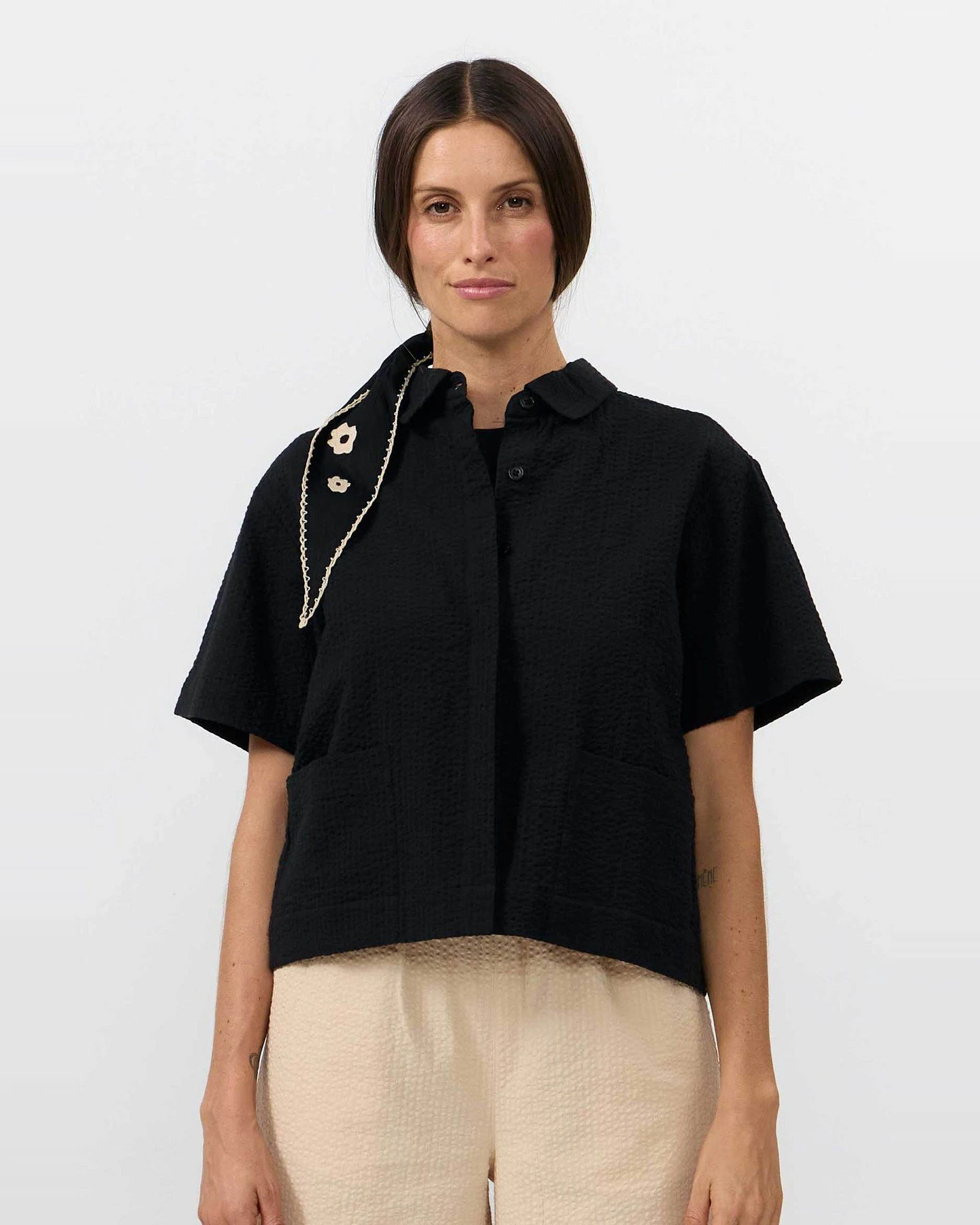 Bluse Eder Schwarz – Ansicht 3