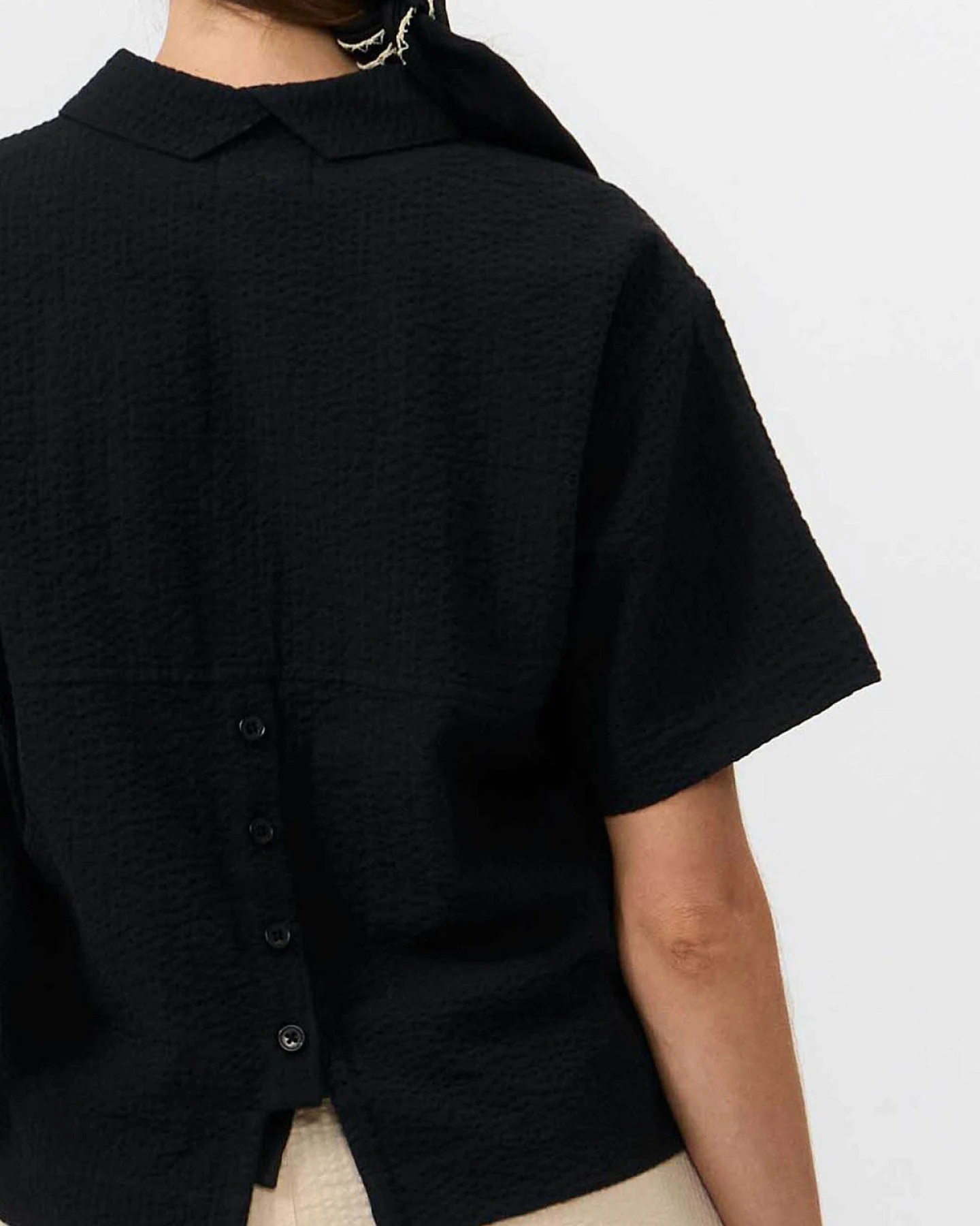 Bluse Eder Schwarz – Ansicht 5