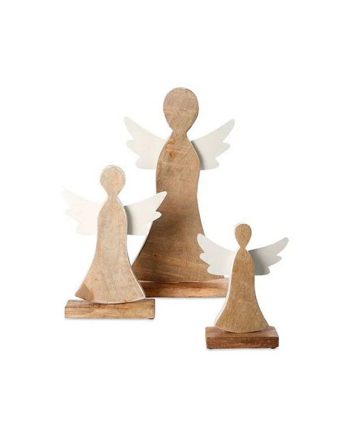 Mitienda Shop Engel Holz Weihnachtsdeko 21cm