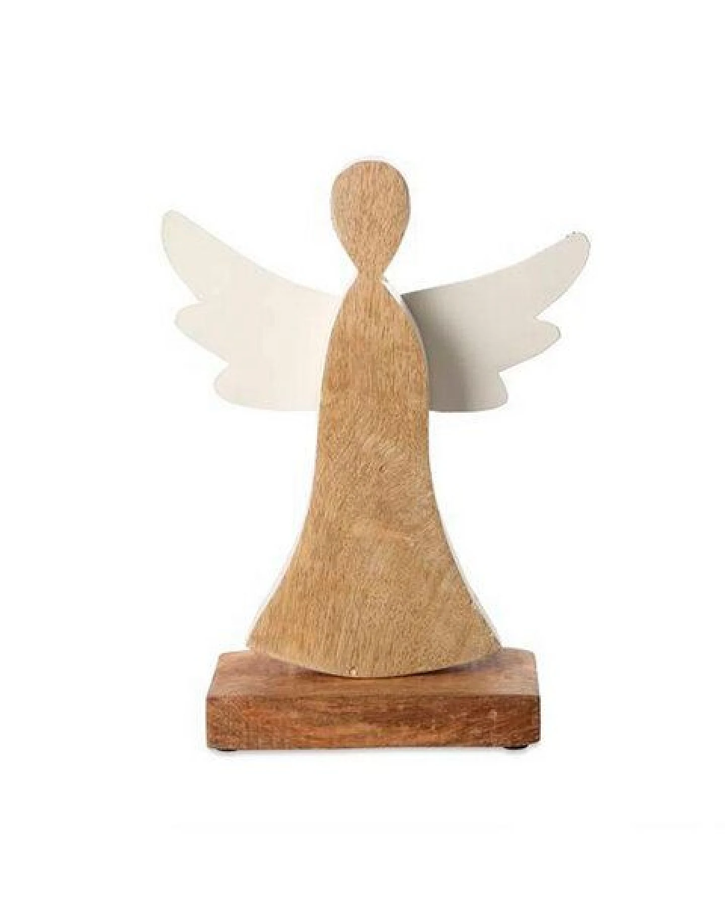 Mitienda Shop Engel Holz Weihnachtsdeko 21cm – Ansicht 2