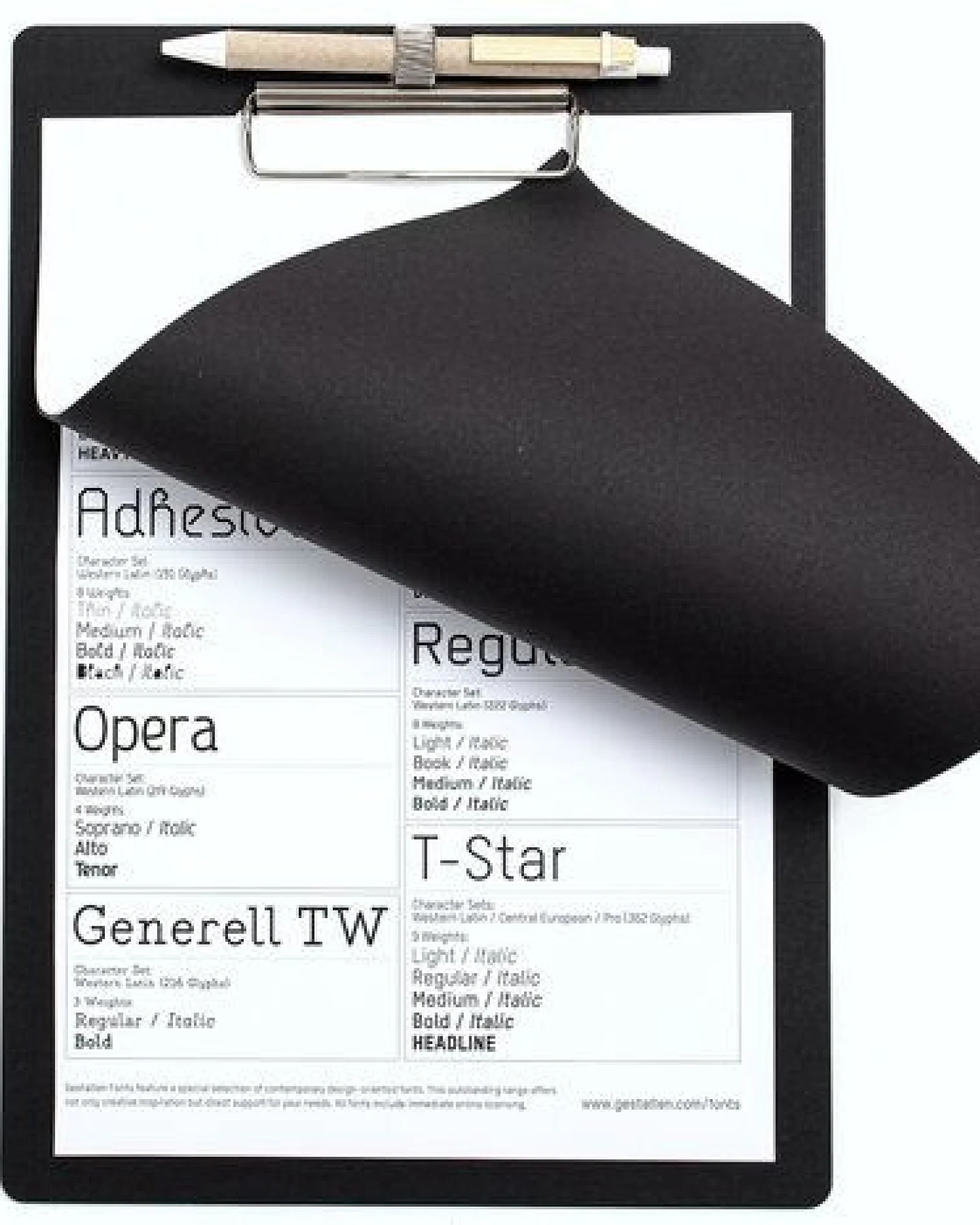 tyyp Klemmbrett DIN A4 – 100% Recyclingpapier – Ansicht 3