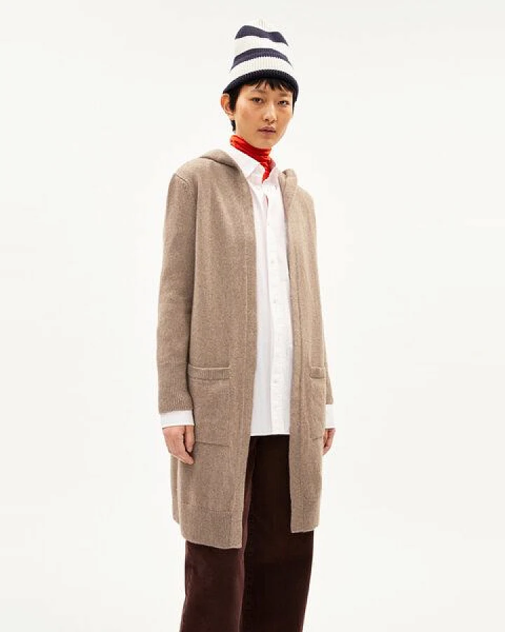 ARMEDANGELS WARMAA Damen Strickjacke Relaxed Fit aus Bio-Woll Mix