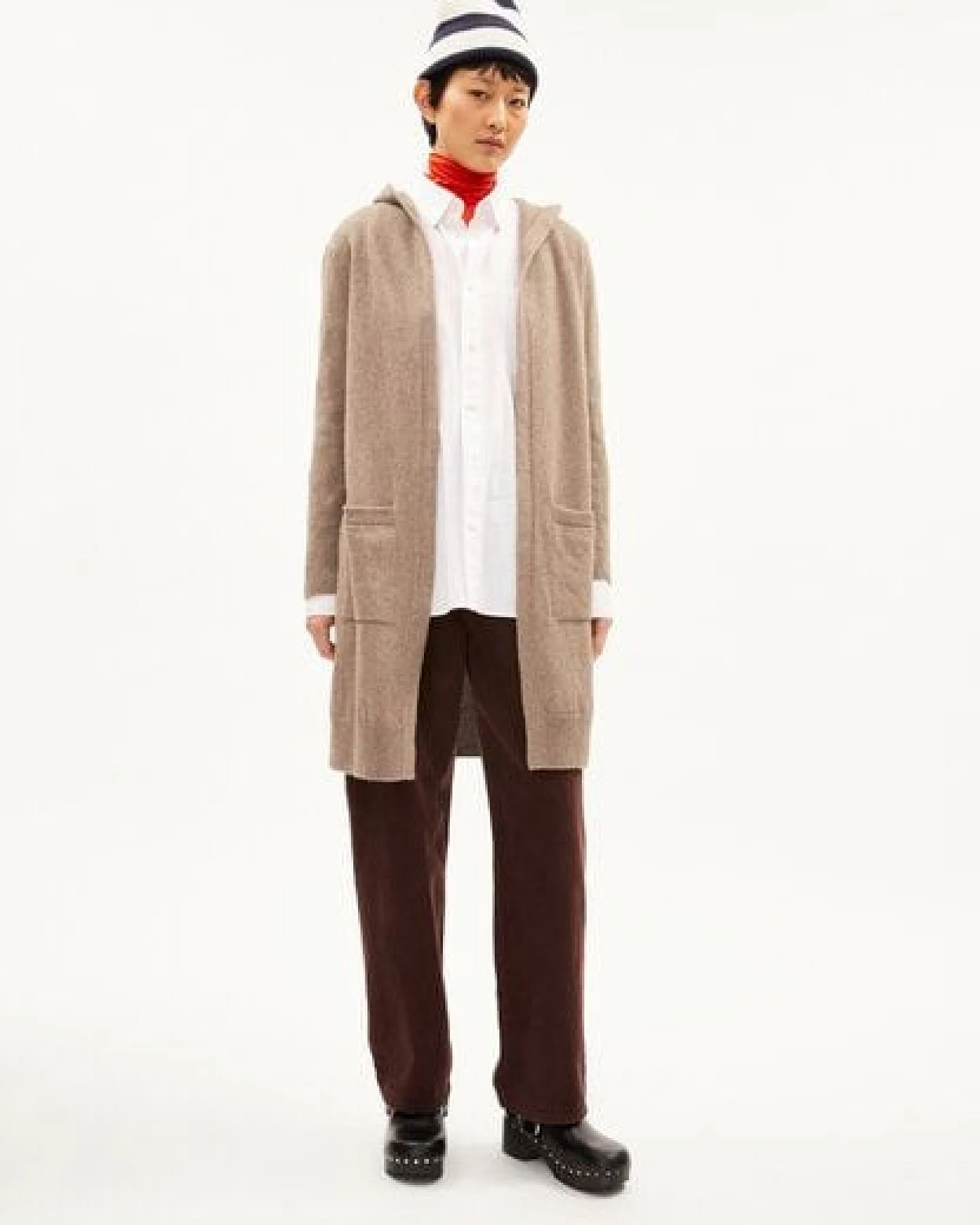 ARMEDANGELS WARMAA Damen Strickjacke Relaxed Fit aus Bio-Woll Mix – Ansicht 4