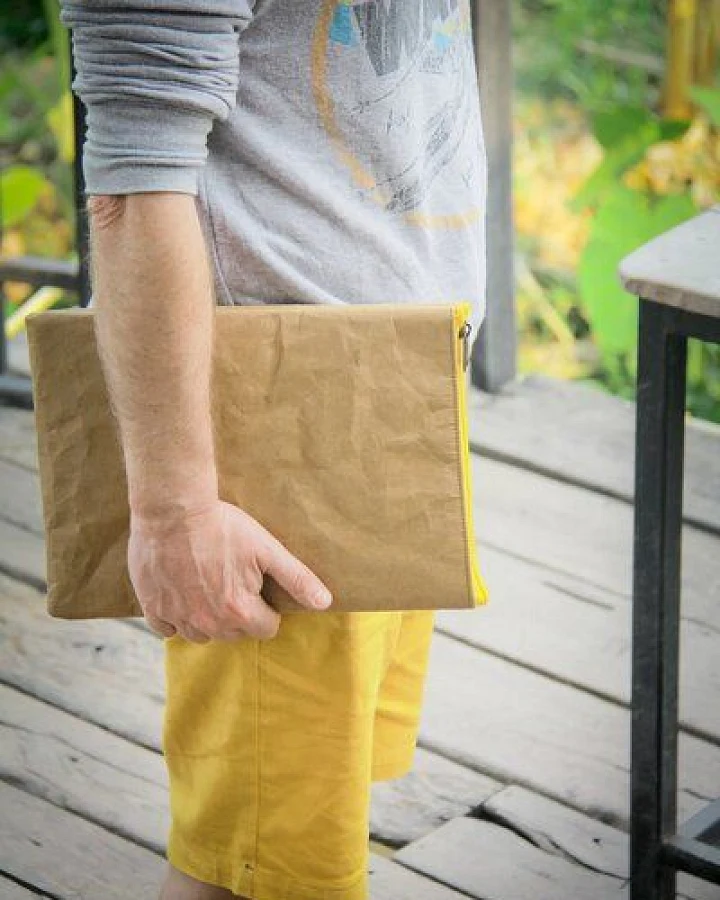 BY COPALA Nachhaltige Kraftpapier-Laptoptasche 15–16 Zoll