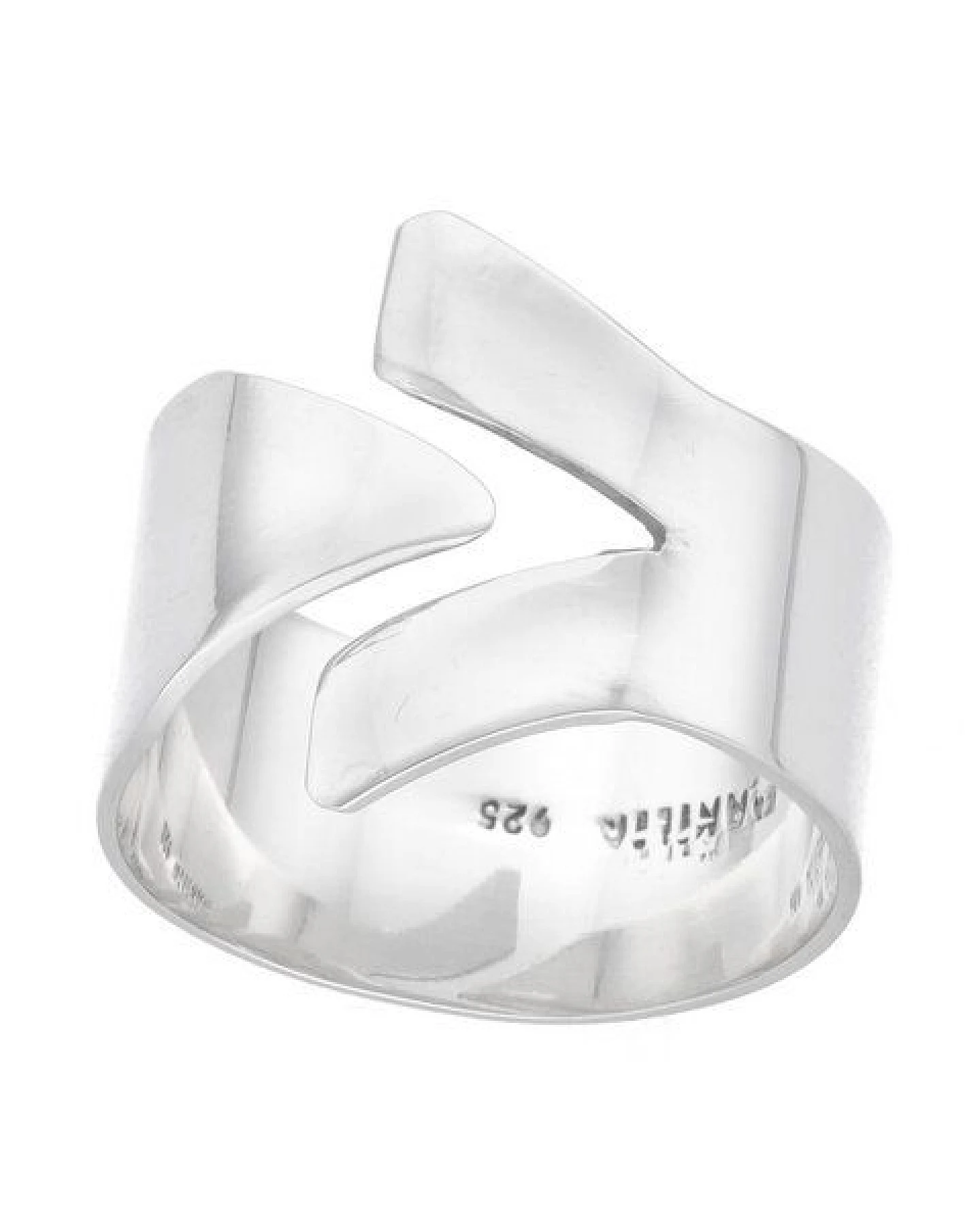 pakilia Silber Ring außergewöhnliche Form Fair-Trade und handmade – Ansicht 2