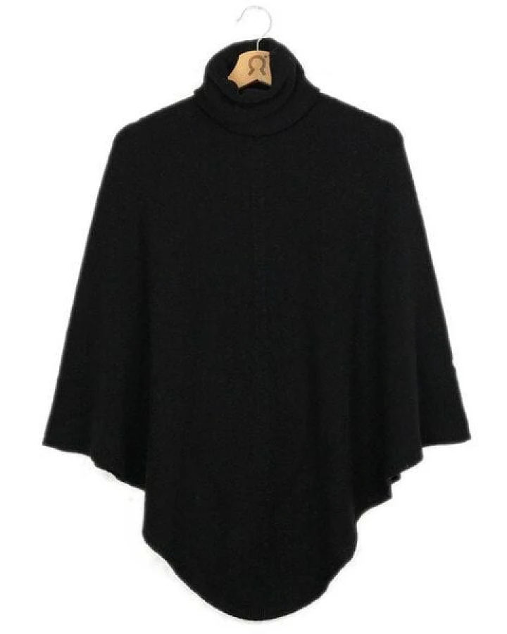 Rifò - Circular Fashion Made in Italy Damen-Poncho Elisabetta aus recycelter Kaschmirwolle