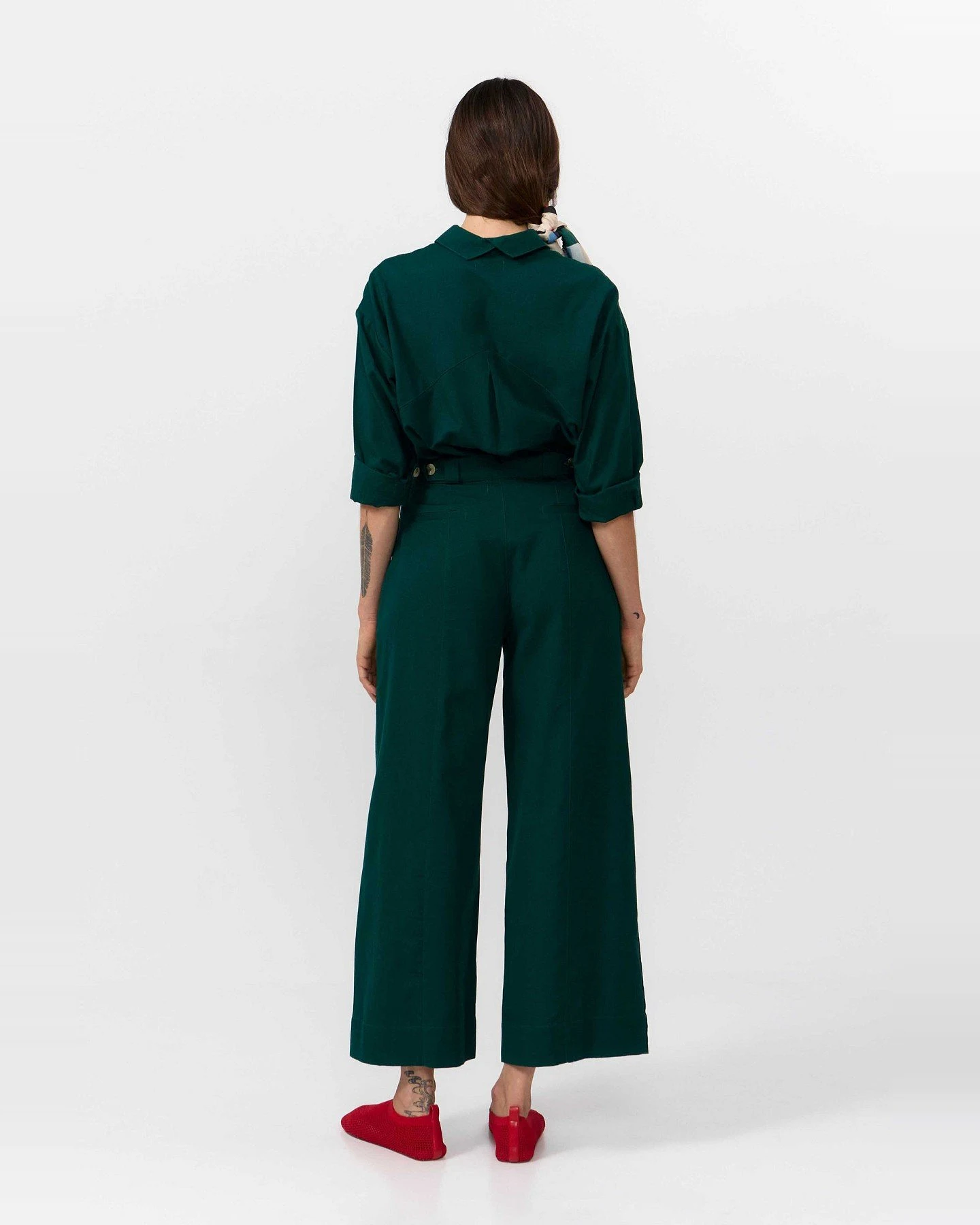 Hose Ulla Grün – Ansicht 2