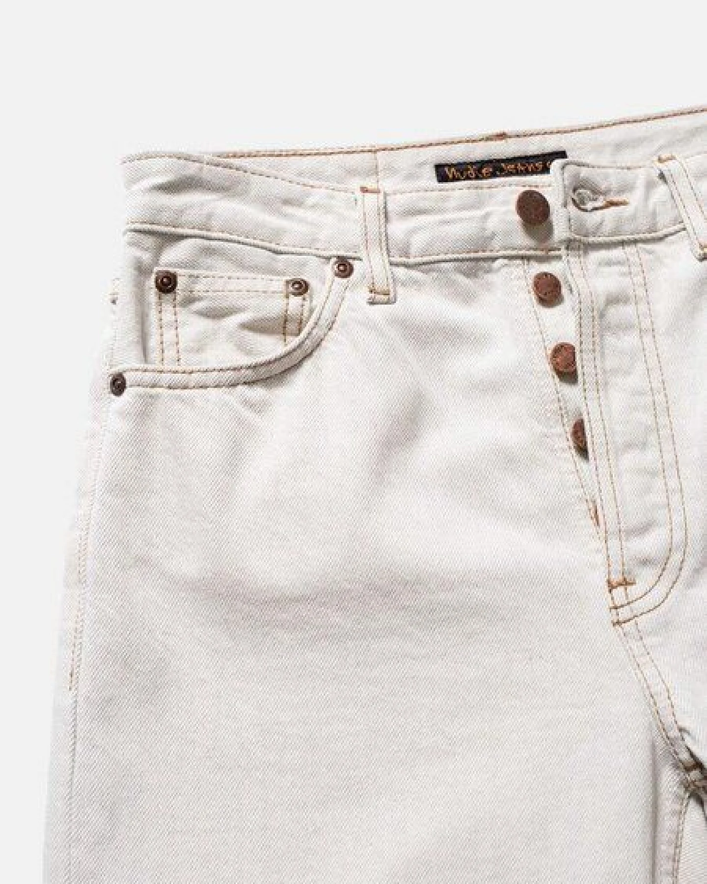 Nudie Jeans Highwaist Jeans - Breezy Britt - aus Bio-Baumwolle – Ansicht 2