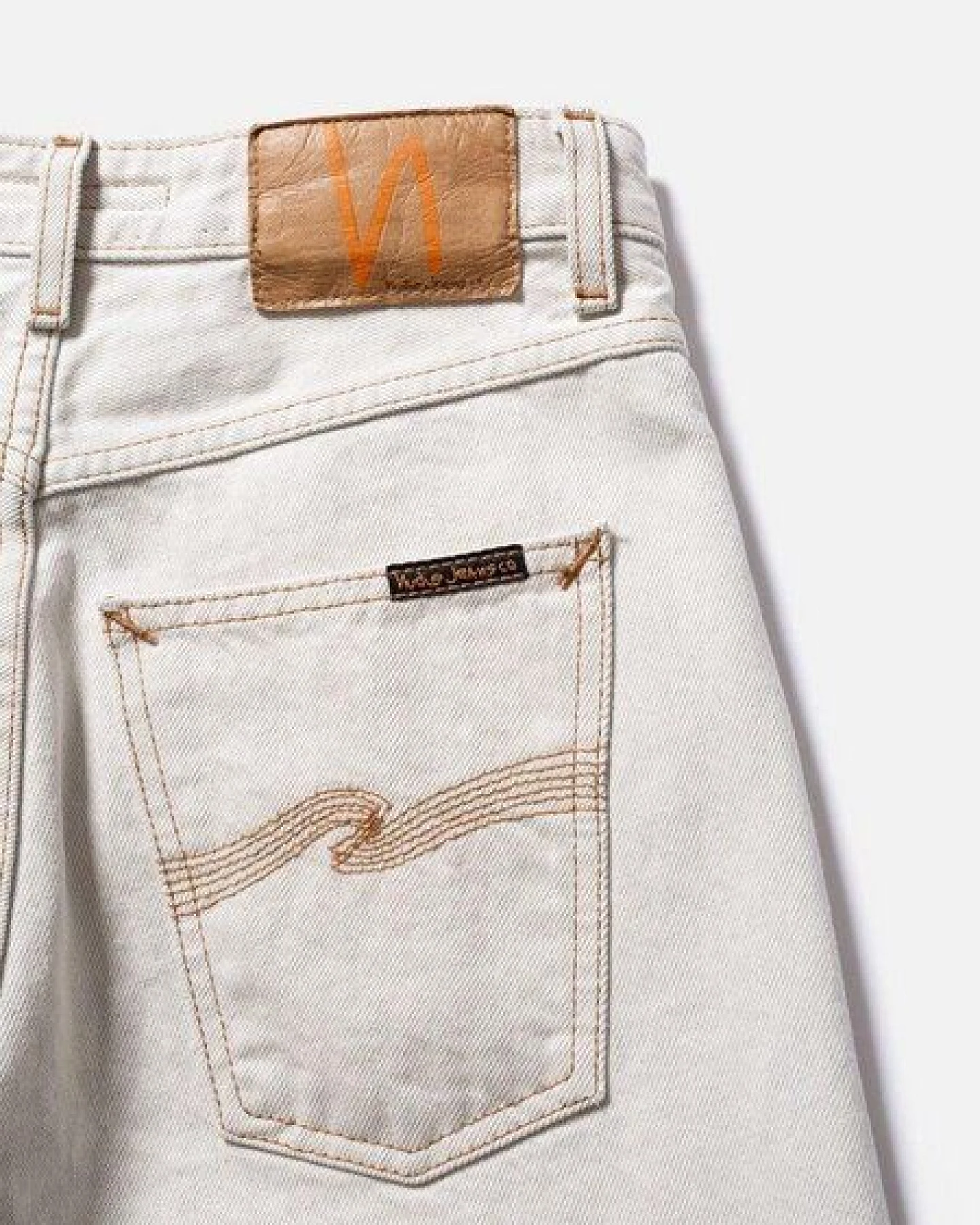 Nudie Jeans Highwaist Jeans - Breezy Britt - aus Bio-Baumwolle – Ansicht 4
