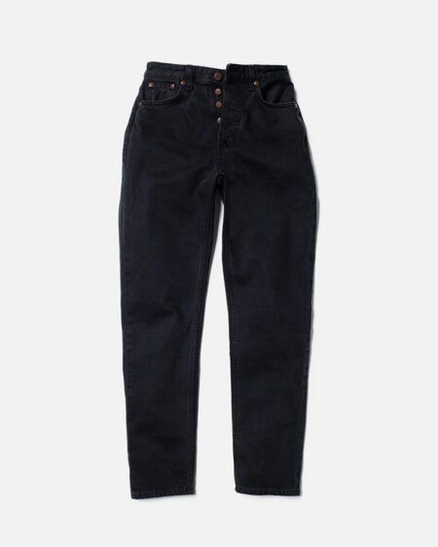 Nudie Jeans Highwaist Jeans - Breezy Britt - aus Bio-Baumwolle – Ansicht 3