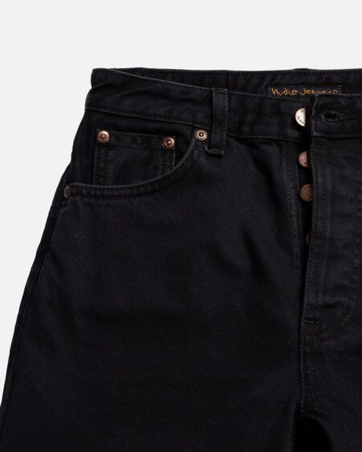 Nudie Jeans Highwaist Jeans - Breezy Britt - aus Bio-Baumwolle – Ansicht 4