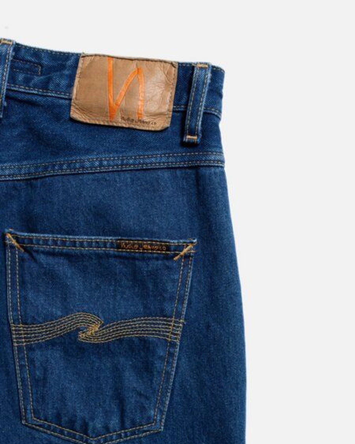 Nudie Jeans Highwaist Jeans - Breezy Britt - aus Bio-Baumwolle – Ansicht 4