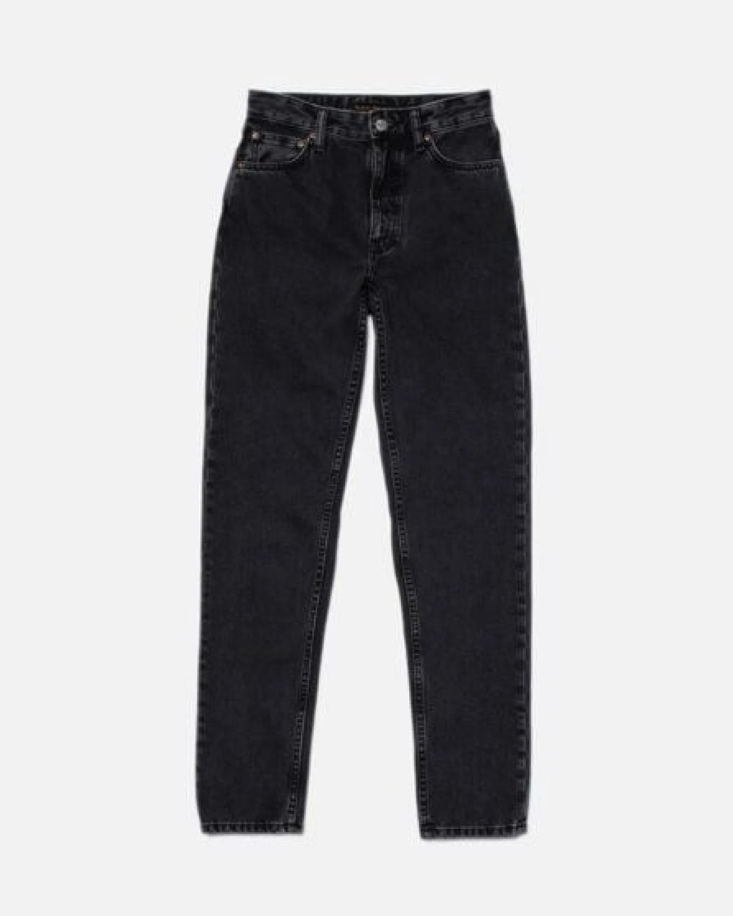 Nudie Jeans Highwaist Jeans - Breezy Britt - aus Bio-Baumwolle – Ansicht 4
