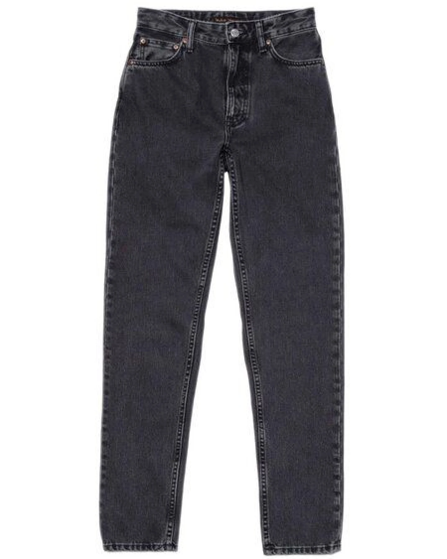 Nudie Jeans Highwaist Jeans - Breezy Britt - aus Bio-Baumwolle – Ansicht 3