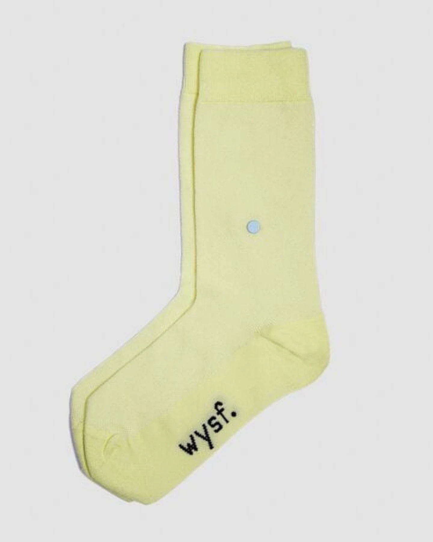 wysf. | what you stand for. Moderne Premium Socken, Piqué Strick mit Knopf, Bio-Baumwoll-Mix – Ansicht 4