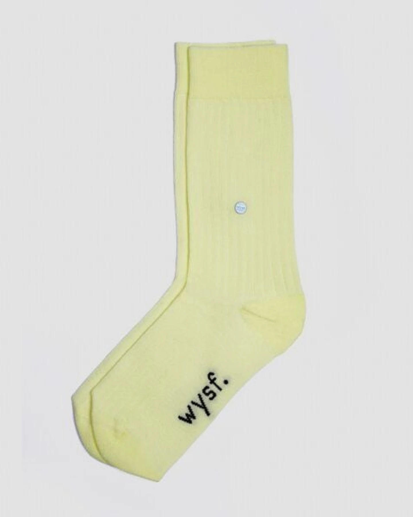 wysf. | what you stand for. Moderne Premium Socken, Rippenstrick mit Knopf, Bio-Baumwoll-Mix – Ansicht 4