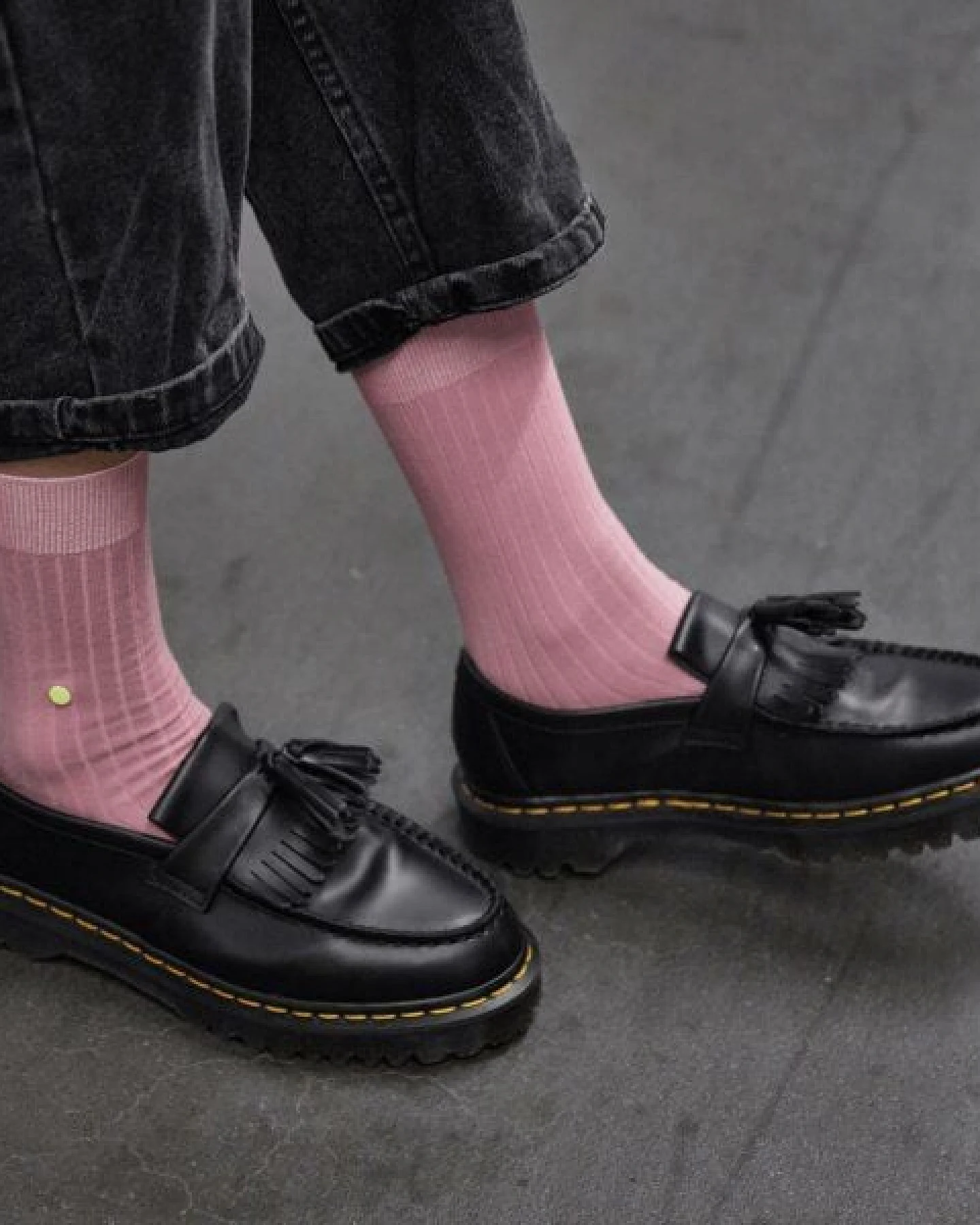 wysf. | what you stand for. Moderne Premium Socken, Rippenstrick mit Knopf, Bio-Baumwoll-Mix – Ansicht 4