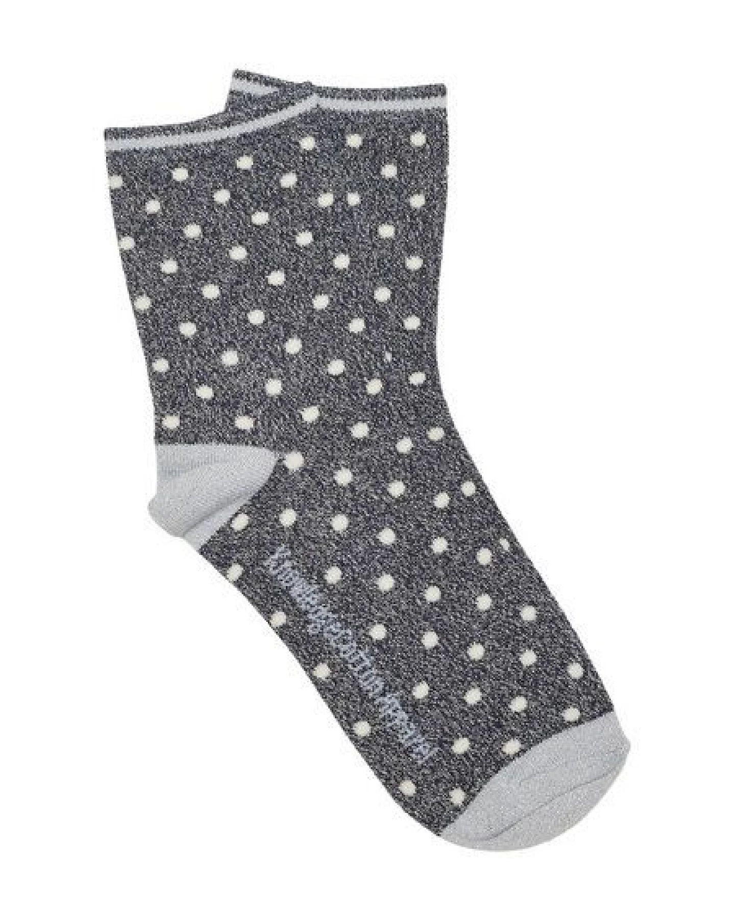 KnowledgeCotton Apparel Socken - HONEY Lurex Glitter Dot Socks - aus Bio-Baumwolle & recyceltem Polyester – Ansicht 2