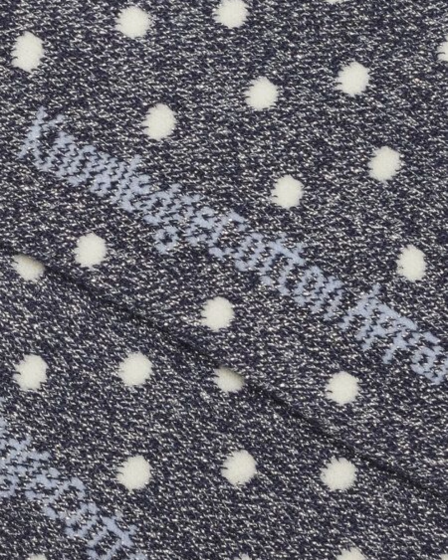KnowledgeCotton Apparel Socken - HONEY Lurex Glitter Dot Socks - aus Bio-Baumwolle & recyceltem Polyester – Ansicht 3