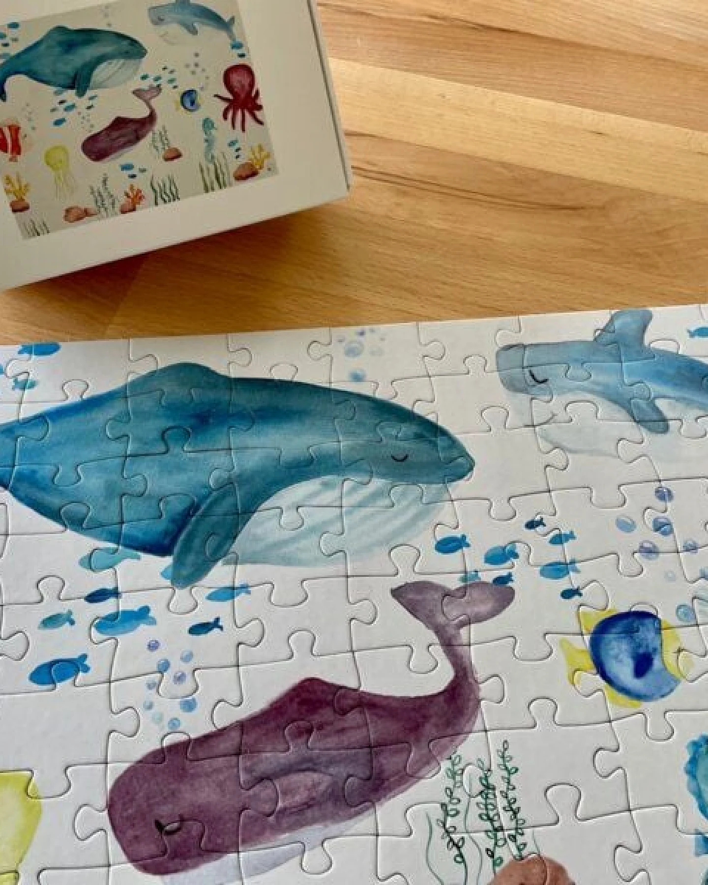 Fines Papeterie Kinderpuzzle mit Meeresbild - 100 Teile – Ansicht 3