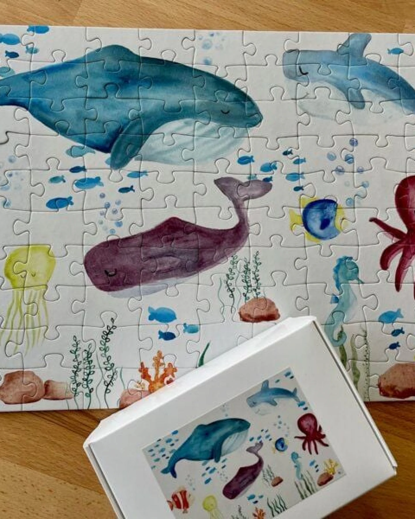 Fines Papeterie Kinderpuzzle mit Meeresbild - 100 Teile – Ansicht 4