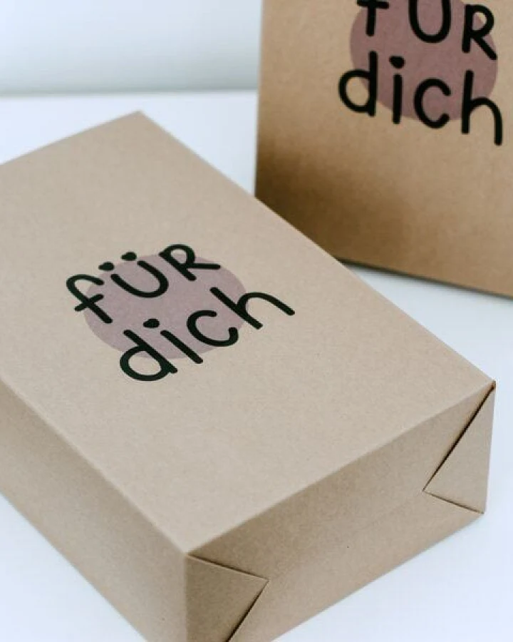 Fines Papeterie 3 Faltschachteln für Geschenke und Boxbeutel