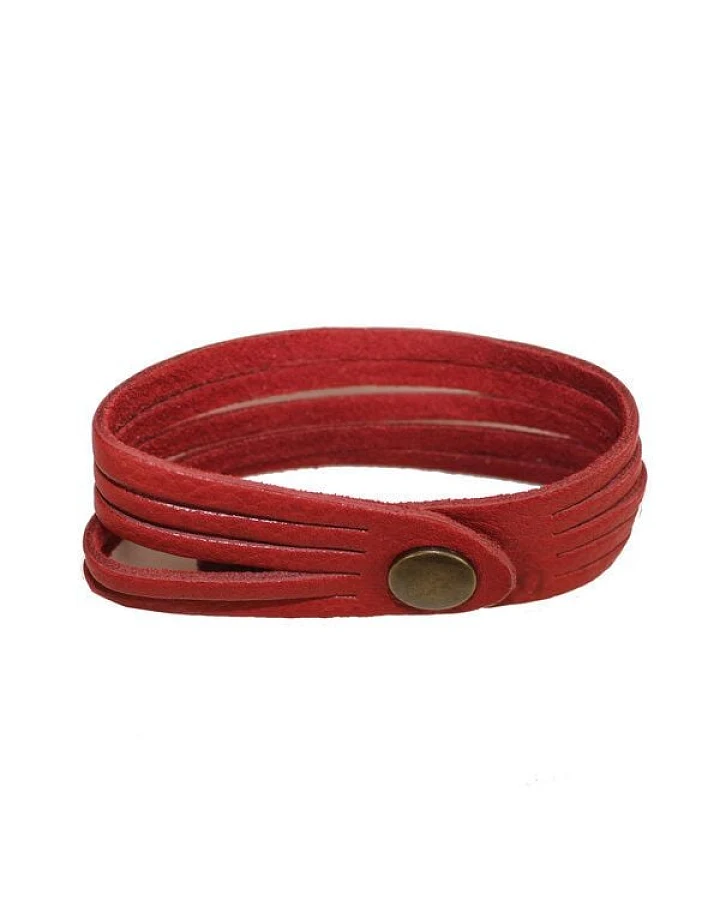 Mitienda Shop Armband aus Recycling-Leder Tira aus Indien