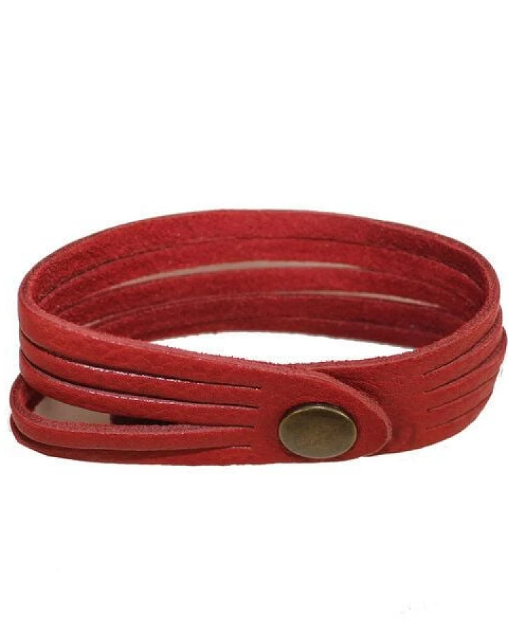 Mitienda Shop Armband aus Recycling-Leder Tira aus Indien