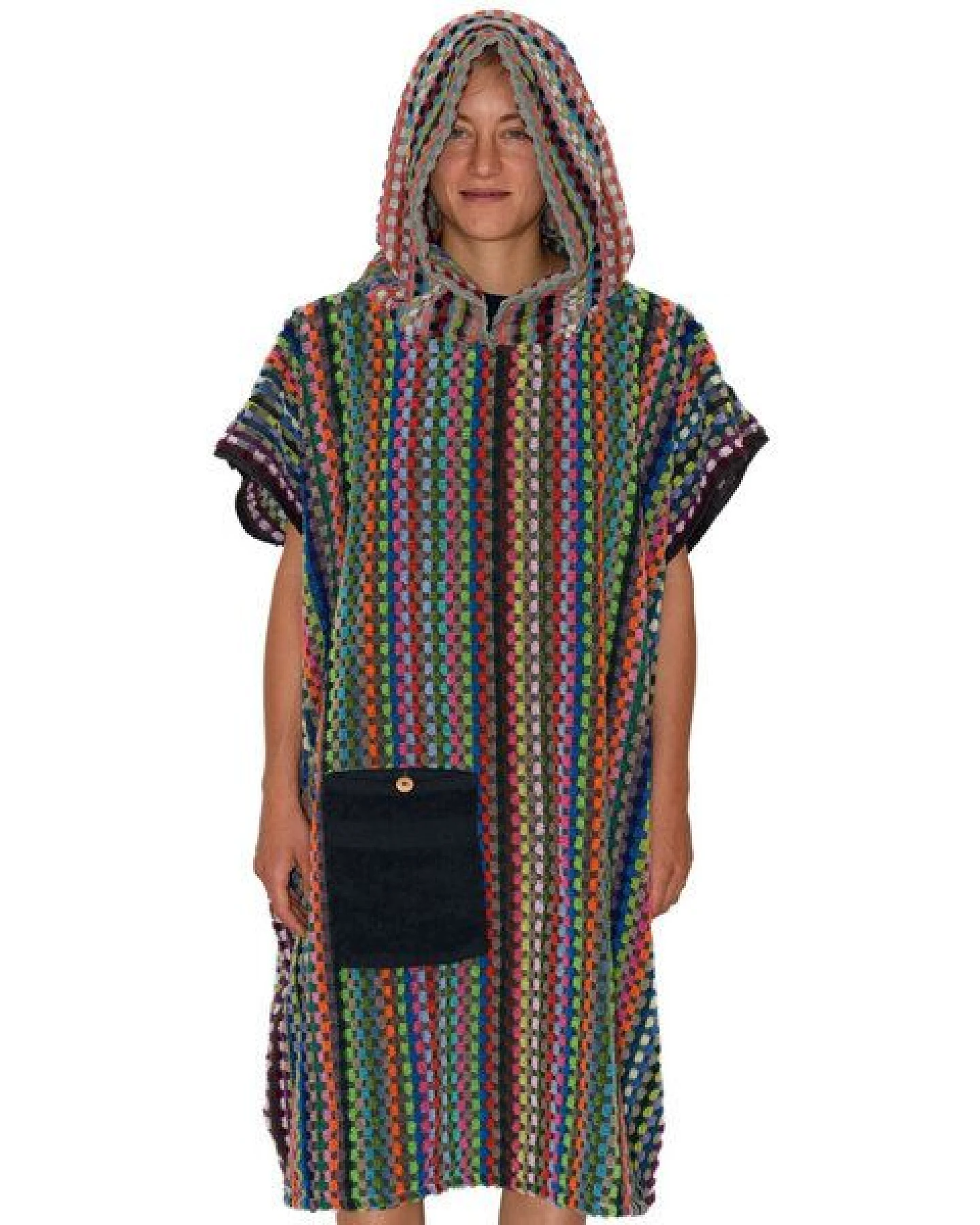 Lou-i Surf Poncho bunt Made in Germany Badeponcho – Ansicht 2