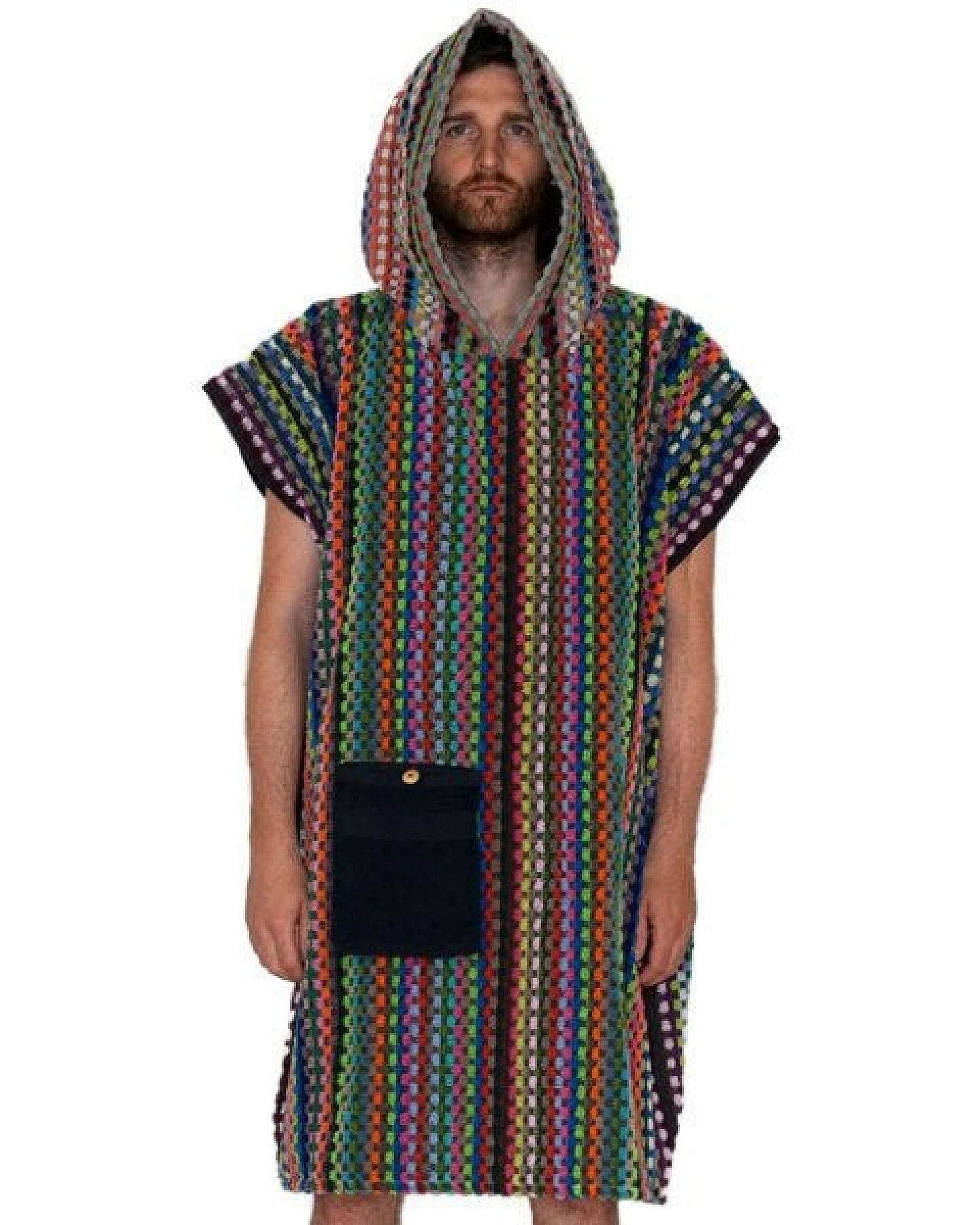 Lou-i Surf Poncho bunt Made in Germany Badeponcho – Ansicht 4