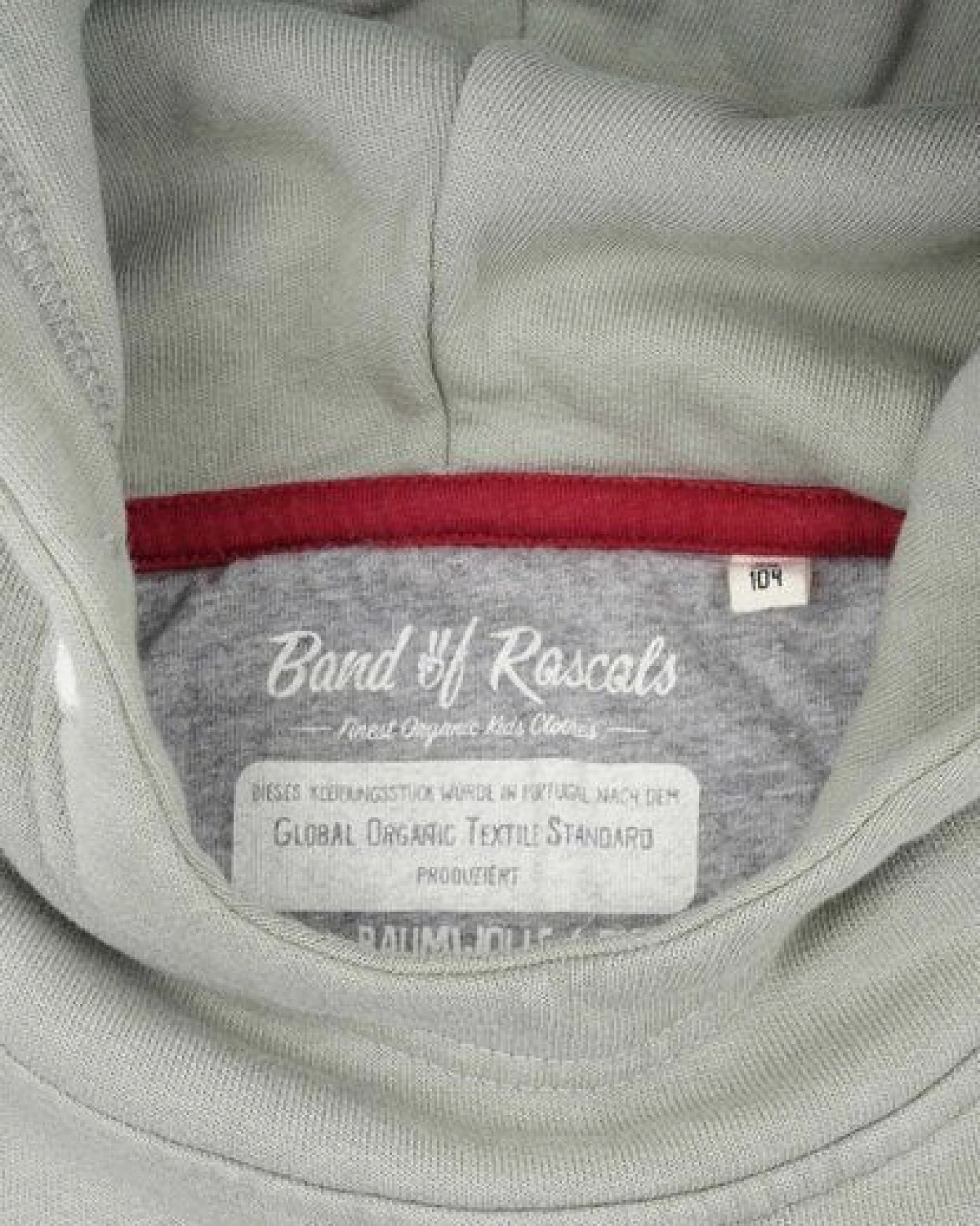 Band of Rascals Writing Hooded – Ansicht 4
