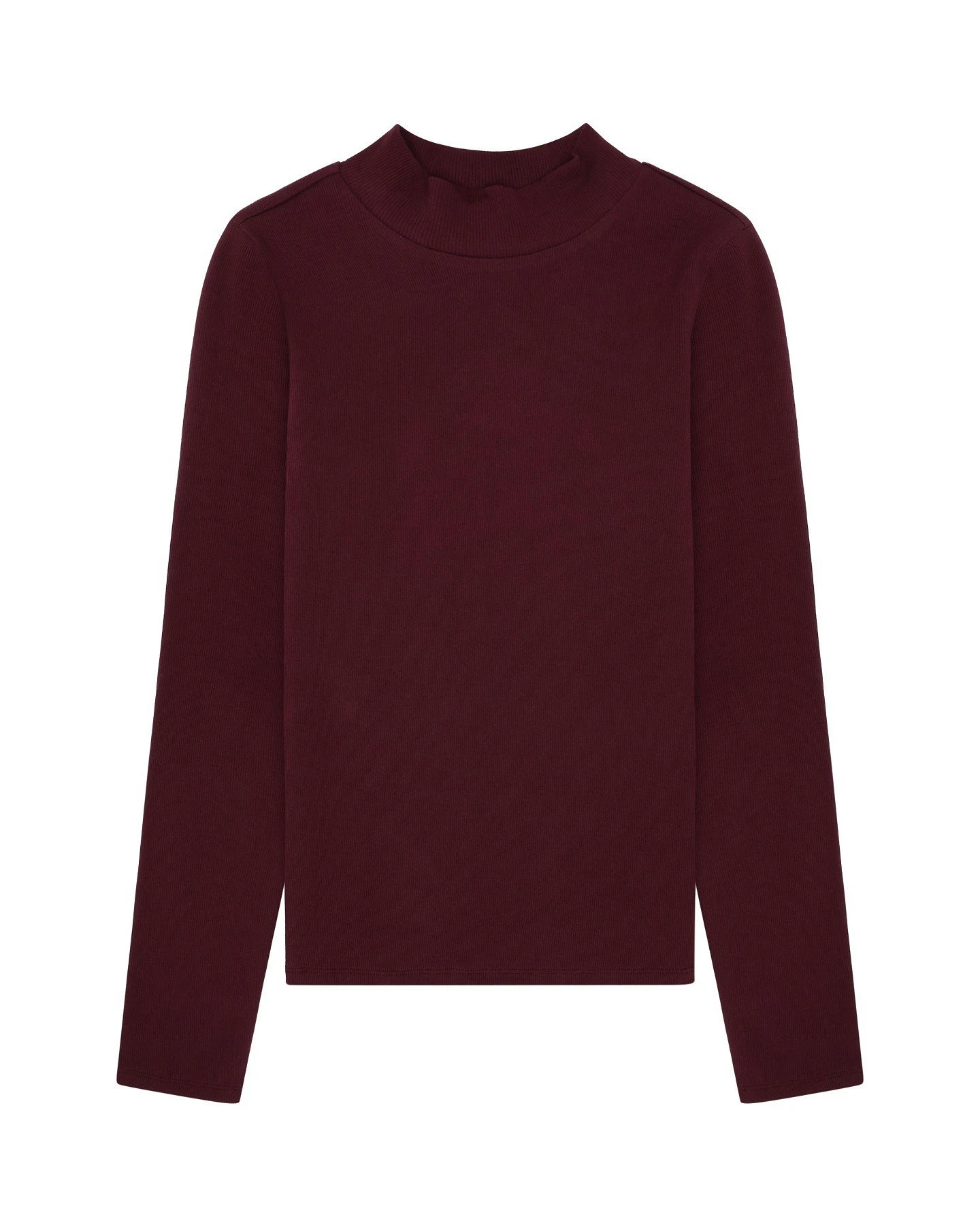 Longsleeve Rib High Neck Rib – Ansicht 3