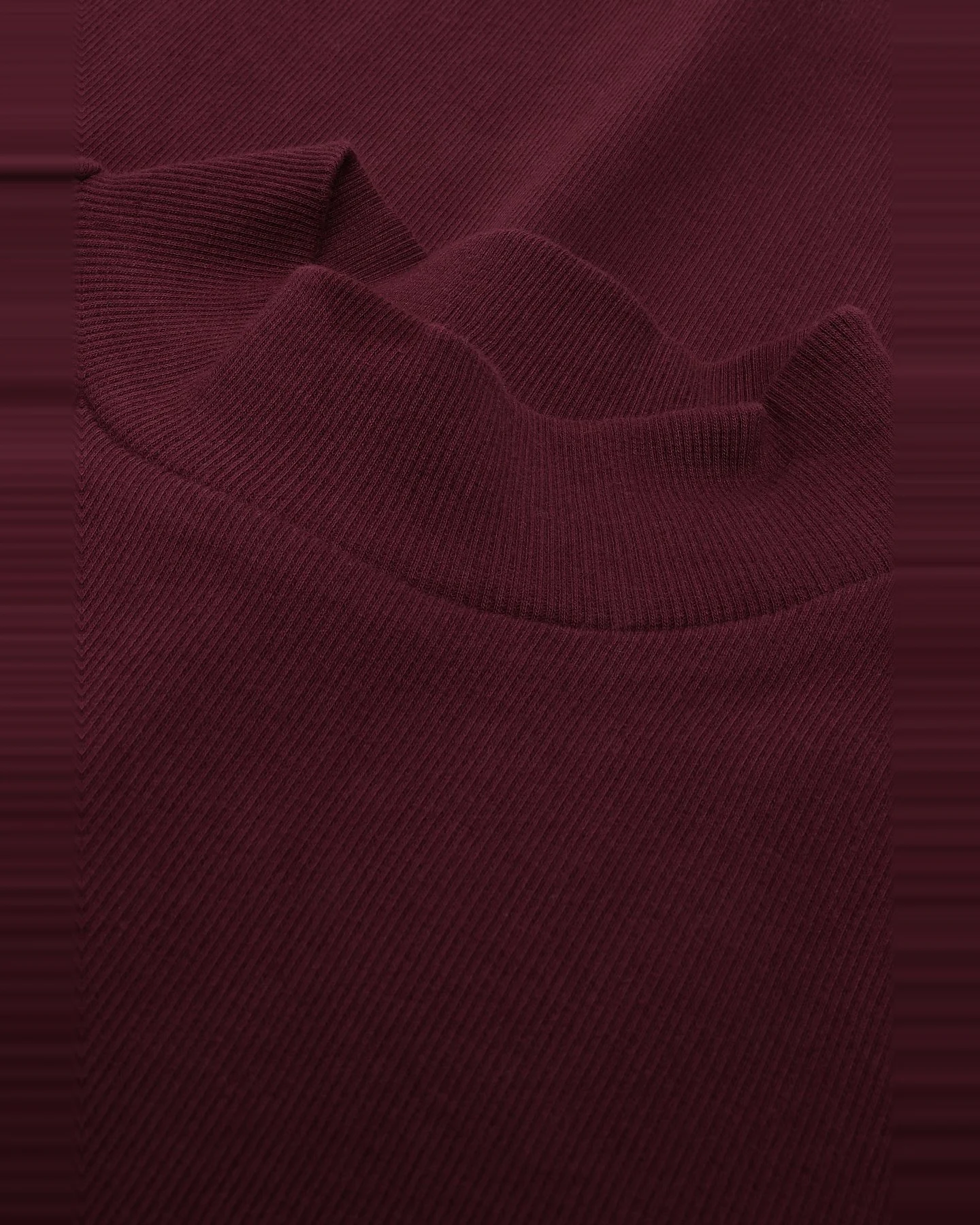 Longsleeve Rib High Neck Rib – Ansicht 4