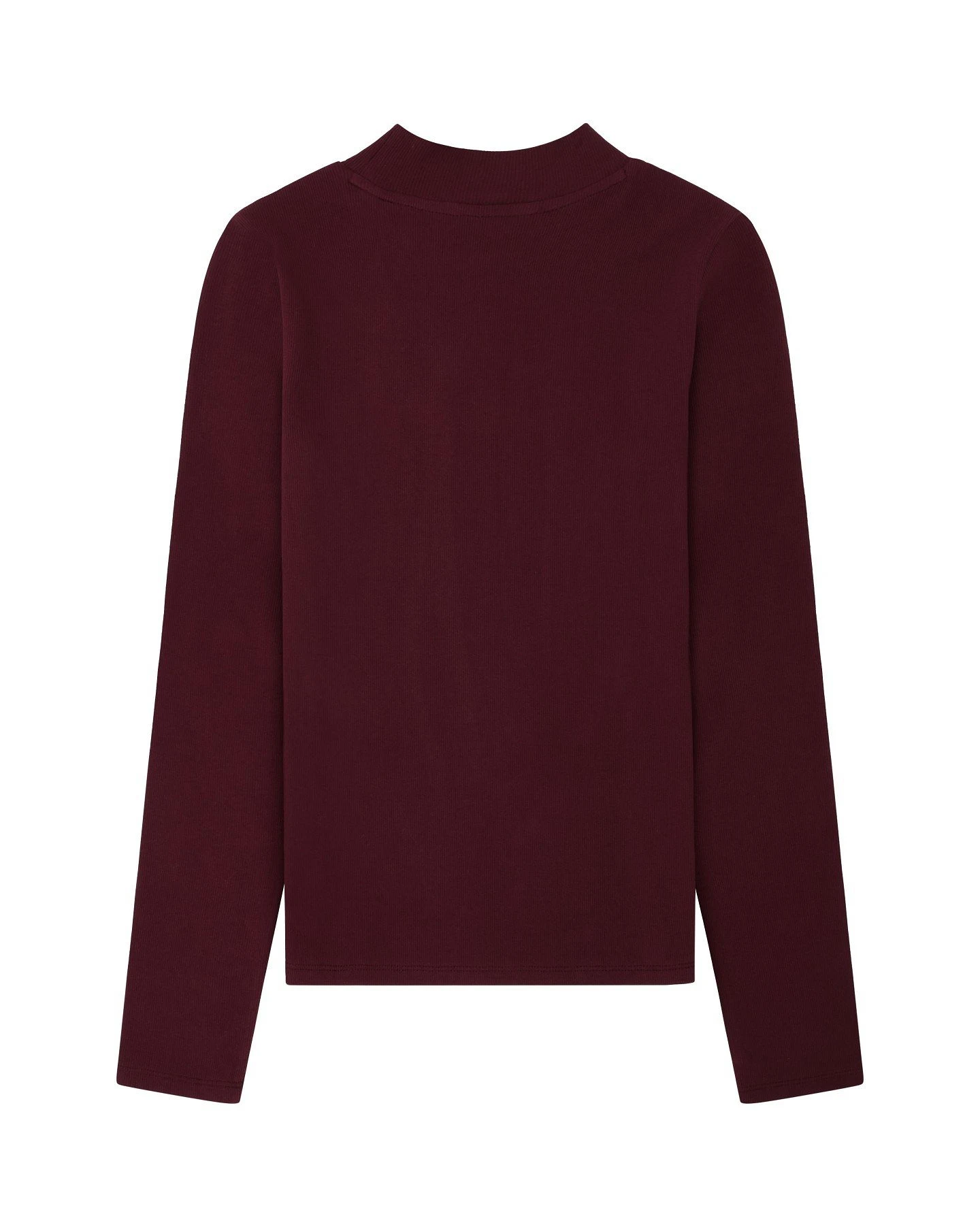 Longsleeve Rib High Neck Rib – Ansicht 5