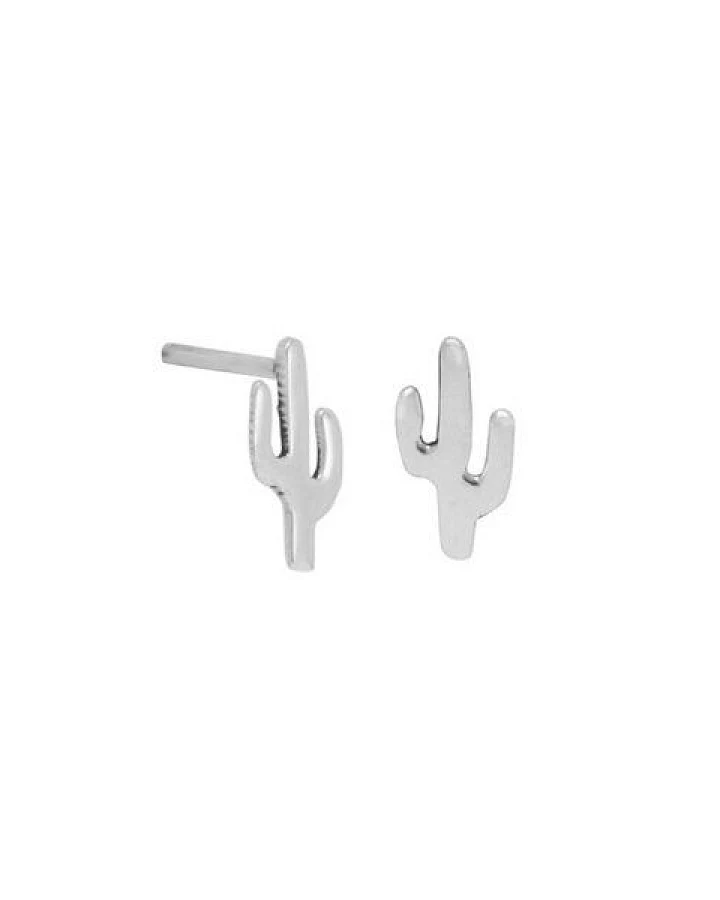 pakilia Silber Ohrstecker Kaktus Fair-Trade und handmade