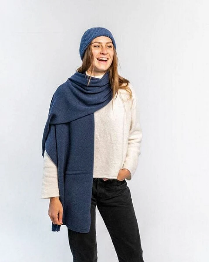 obumi Strickschal aus Bio Baumwolle