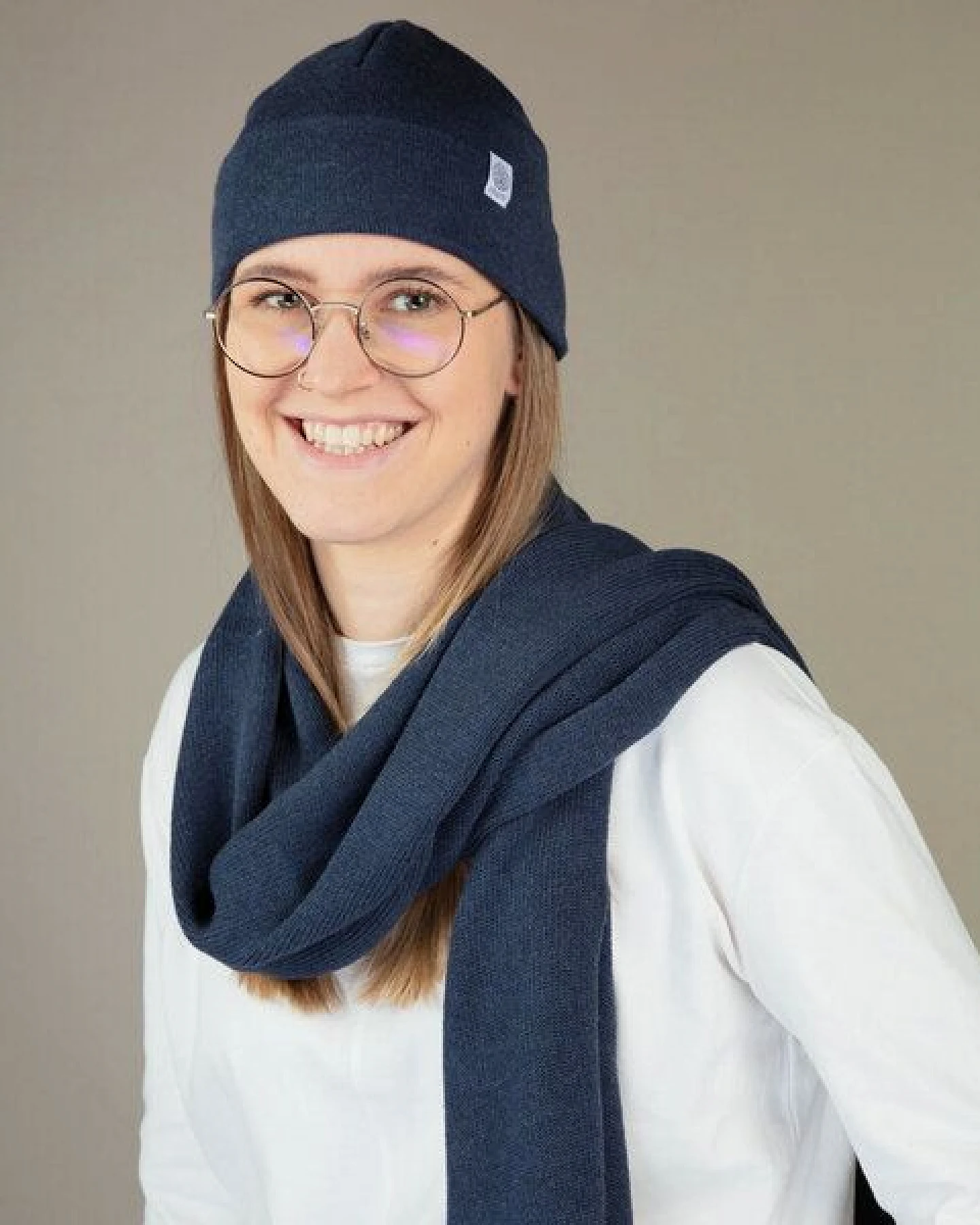 obumi Strickschal aus Bio Baumwolle – Ansicht 2