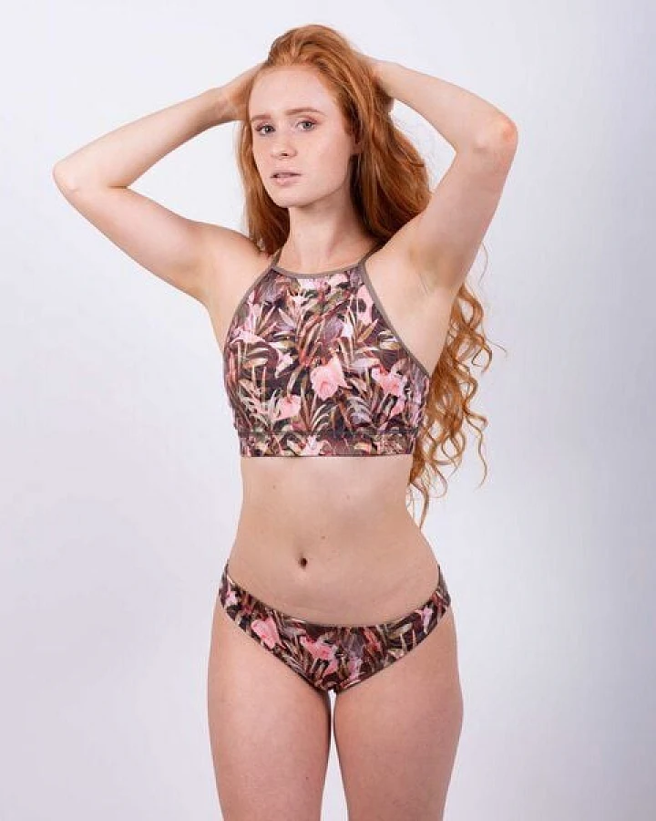 Flying Love Birds "Cosy Jungle" Bustier – wendbar
