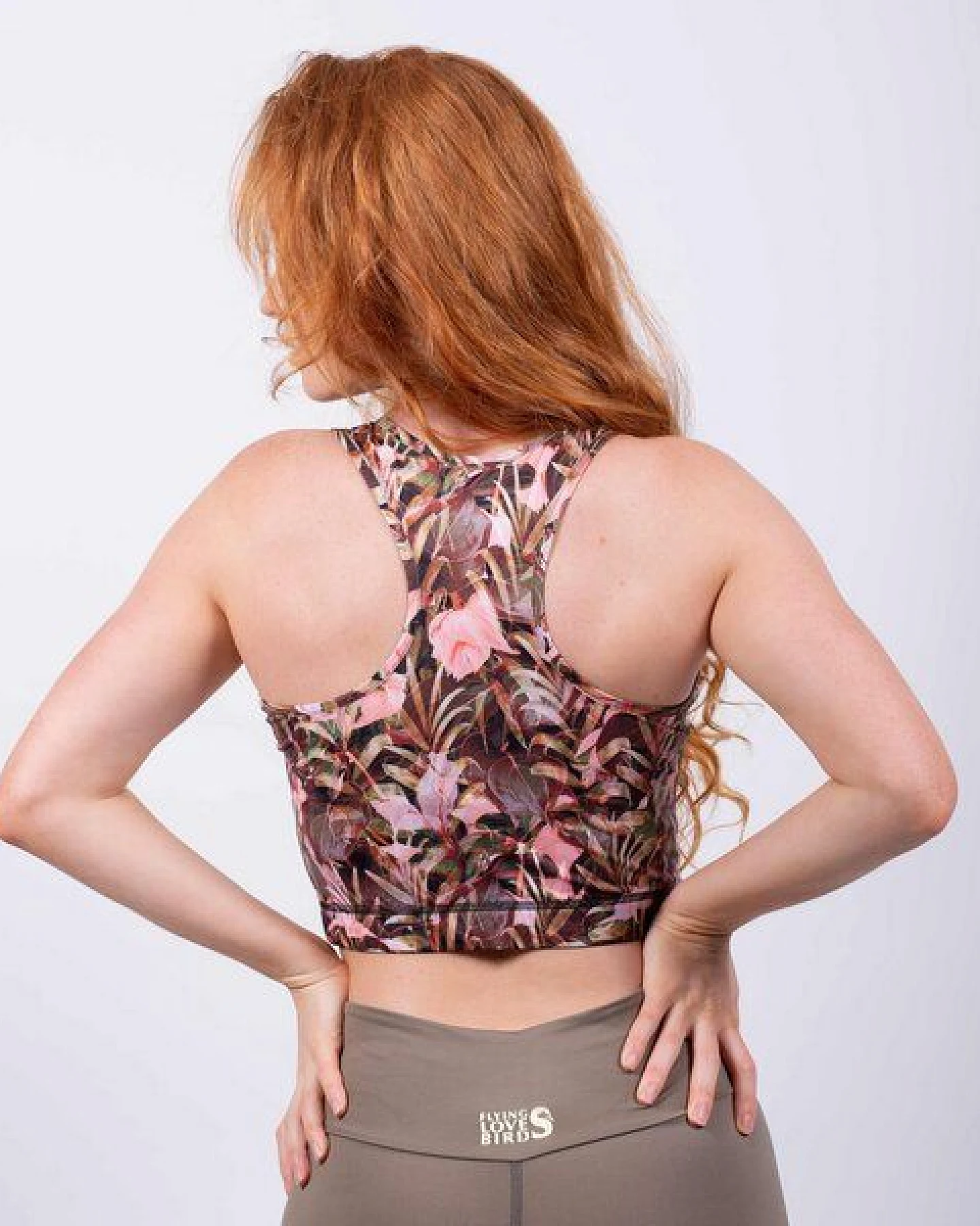 Flying Love Birds "Cosy Jungle" - Crop Top – Ansicht 3