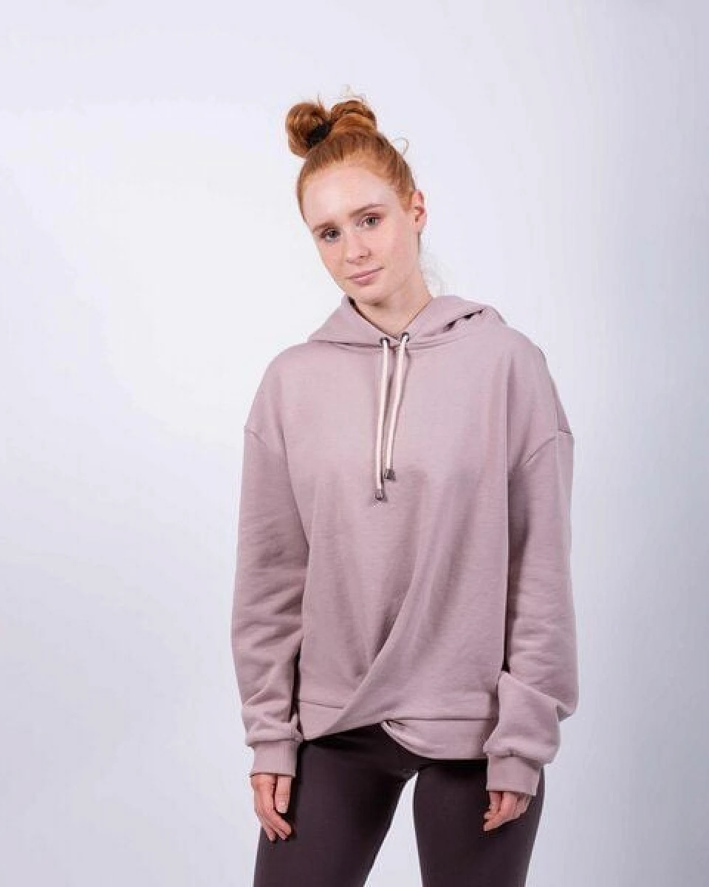 Flying Love Birds Twisted Hoodie - aus Bio Baumwolle – Ansicht 3
