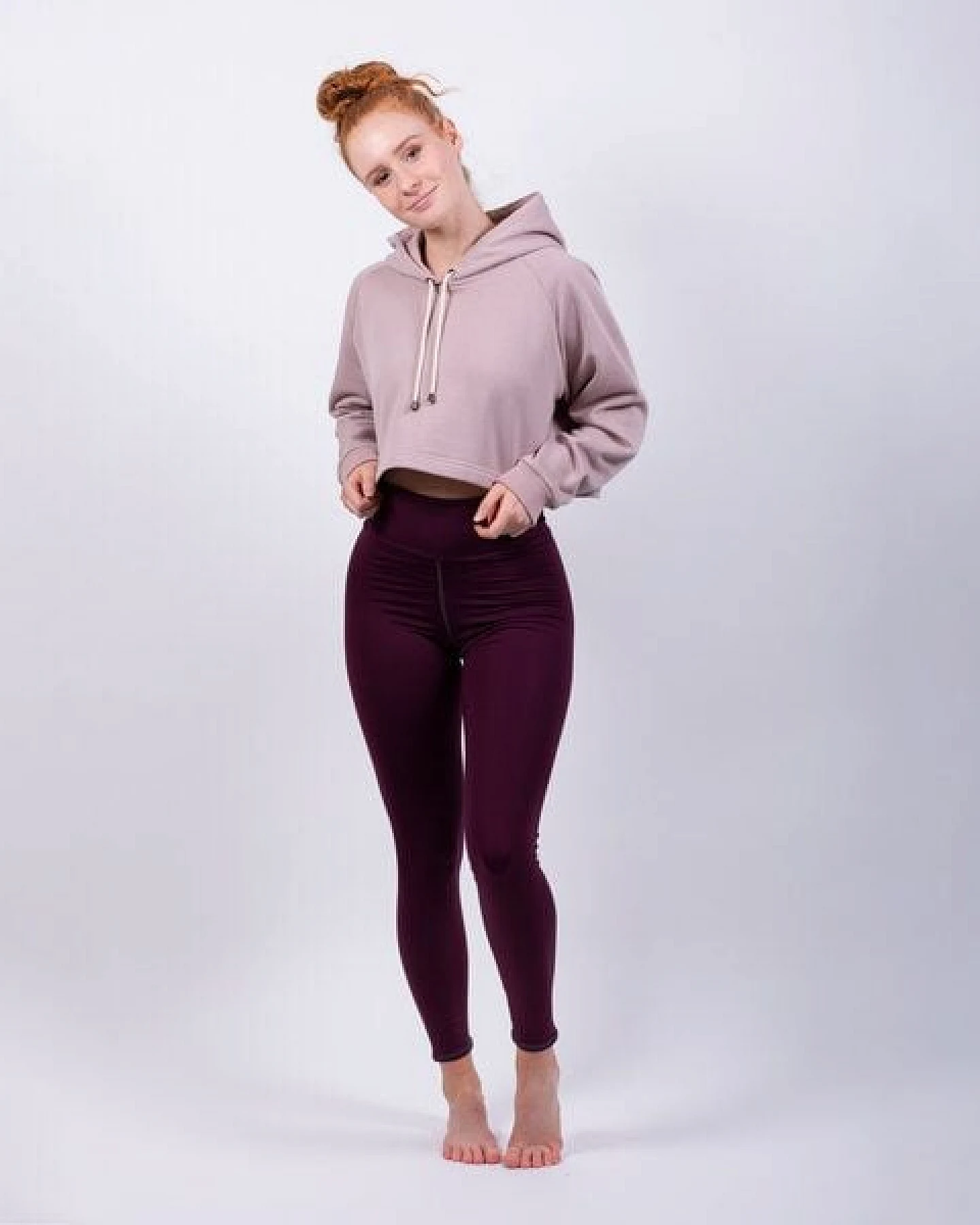 Flying Love Birds Cropped Sweatshirt - aus Bio Baumwolle – Ansicht 2