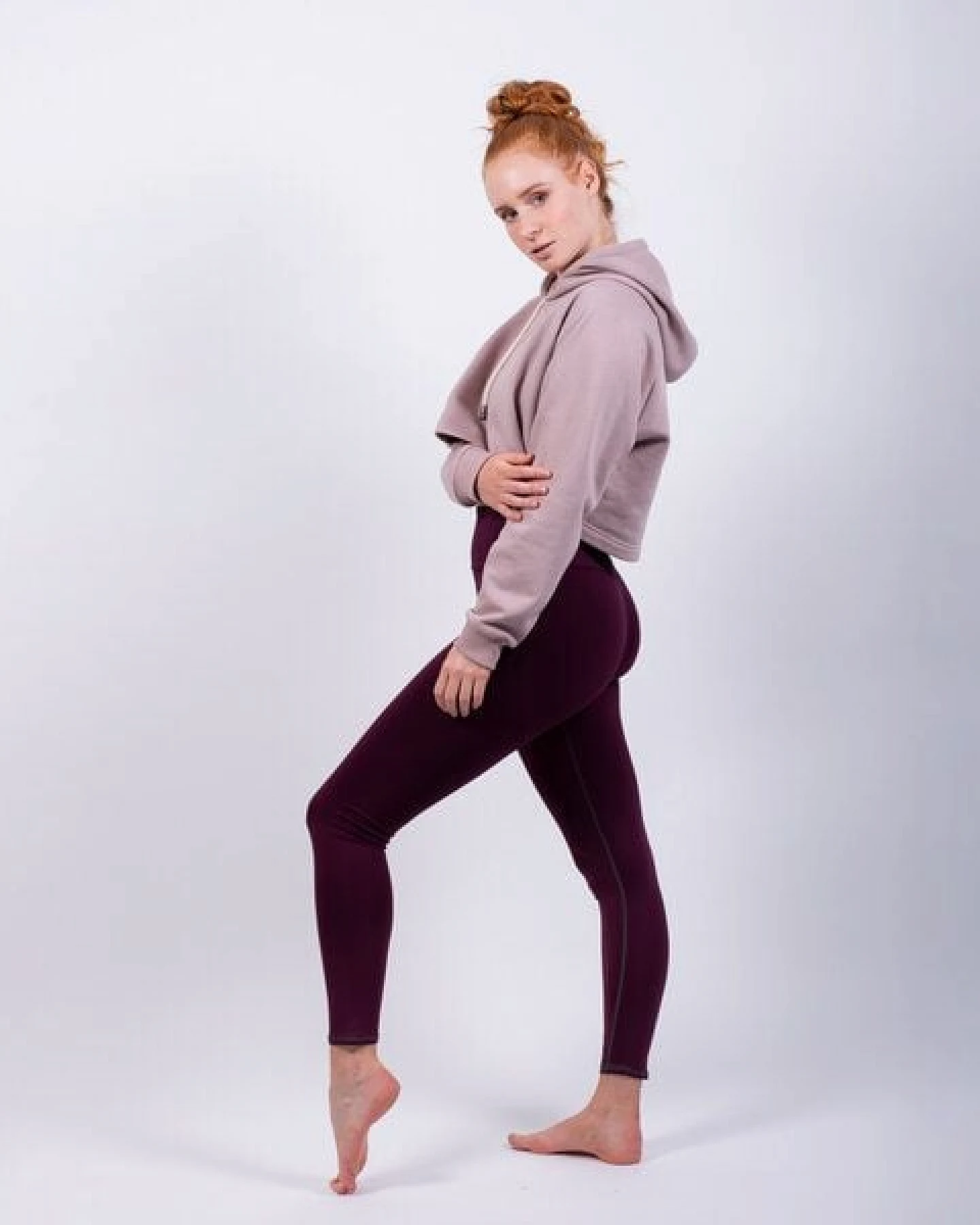 Flying Love Birds Cropped Sweatshirt - aus Bio Baumwolle – Ansicht 3