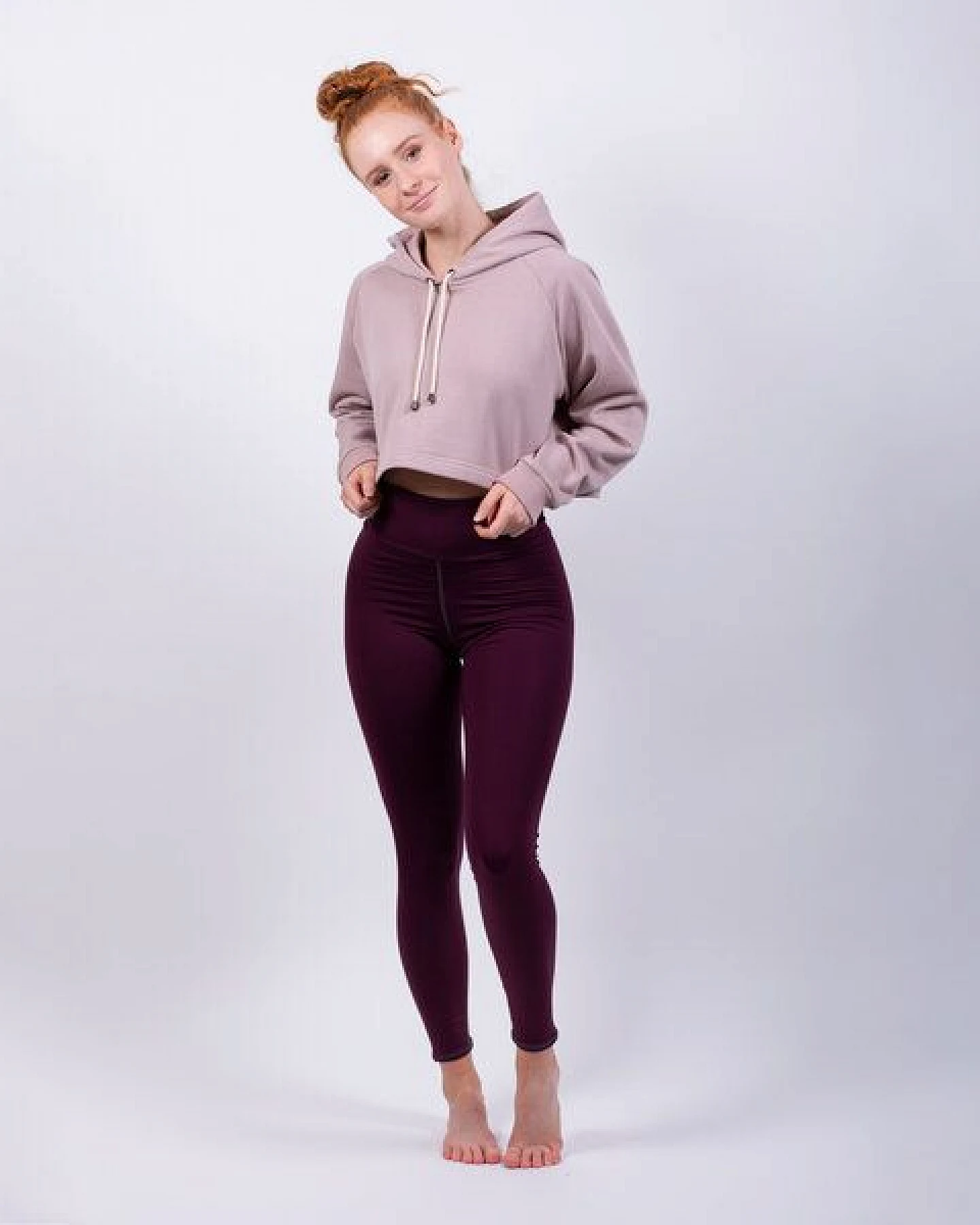Flying Love Birds Cropped Sweatshirt - aus Bio Baumwolle – Ansicht 2