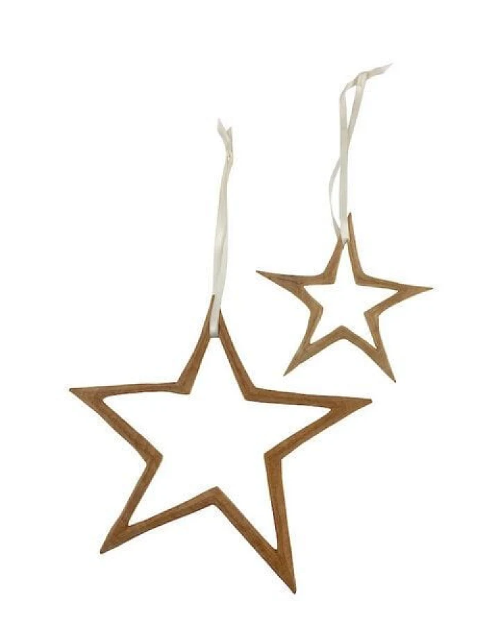 Mifuko Sternornament & Christbaumschmuck - XS/S - Holz