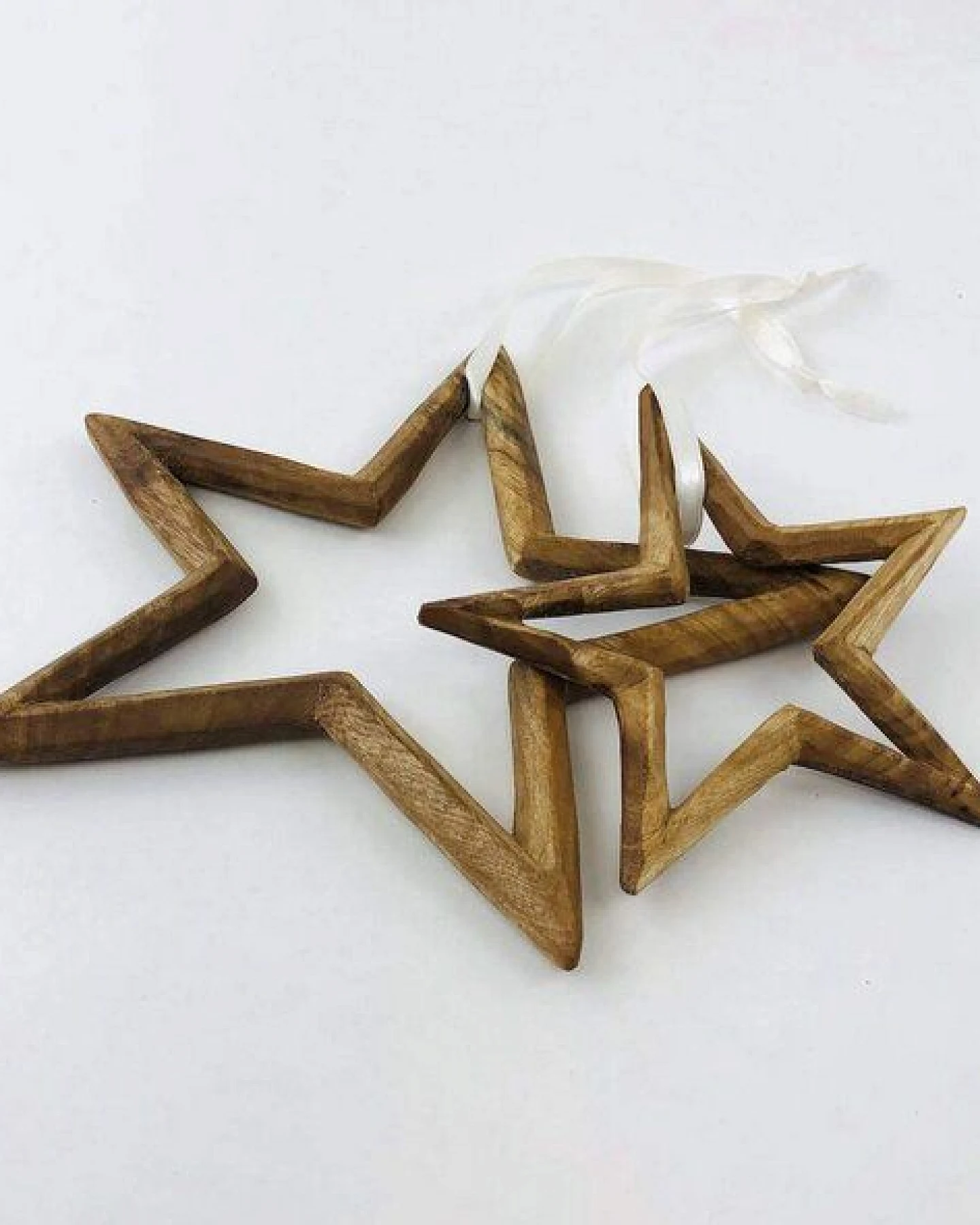 Mifuko Sternornament & Christbaumschmuck - XS/S - Holz – Ansicht 4