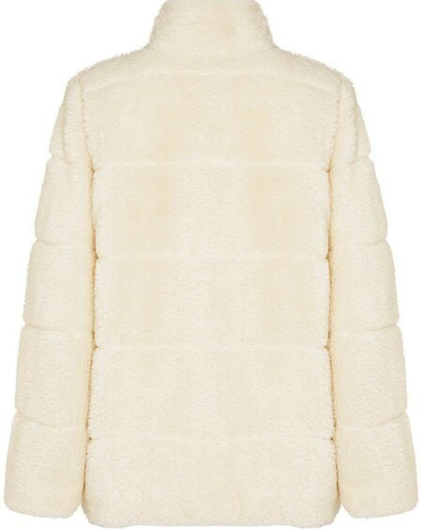 Will's Vegan Shop Recycelte Teddy-Pufferjacke – Ansicht 2