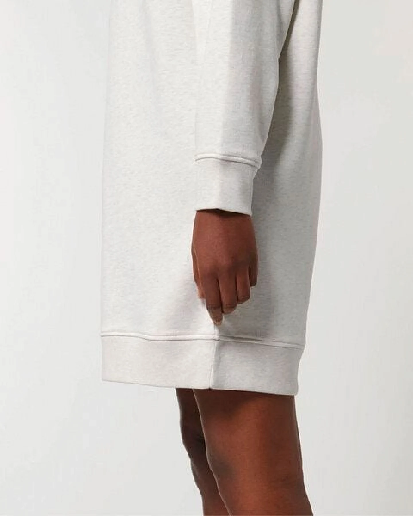 Human Family Oversized Damen Kleid mit Herz Print "Recovery - Heart" – Ansicht 3