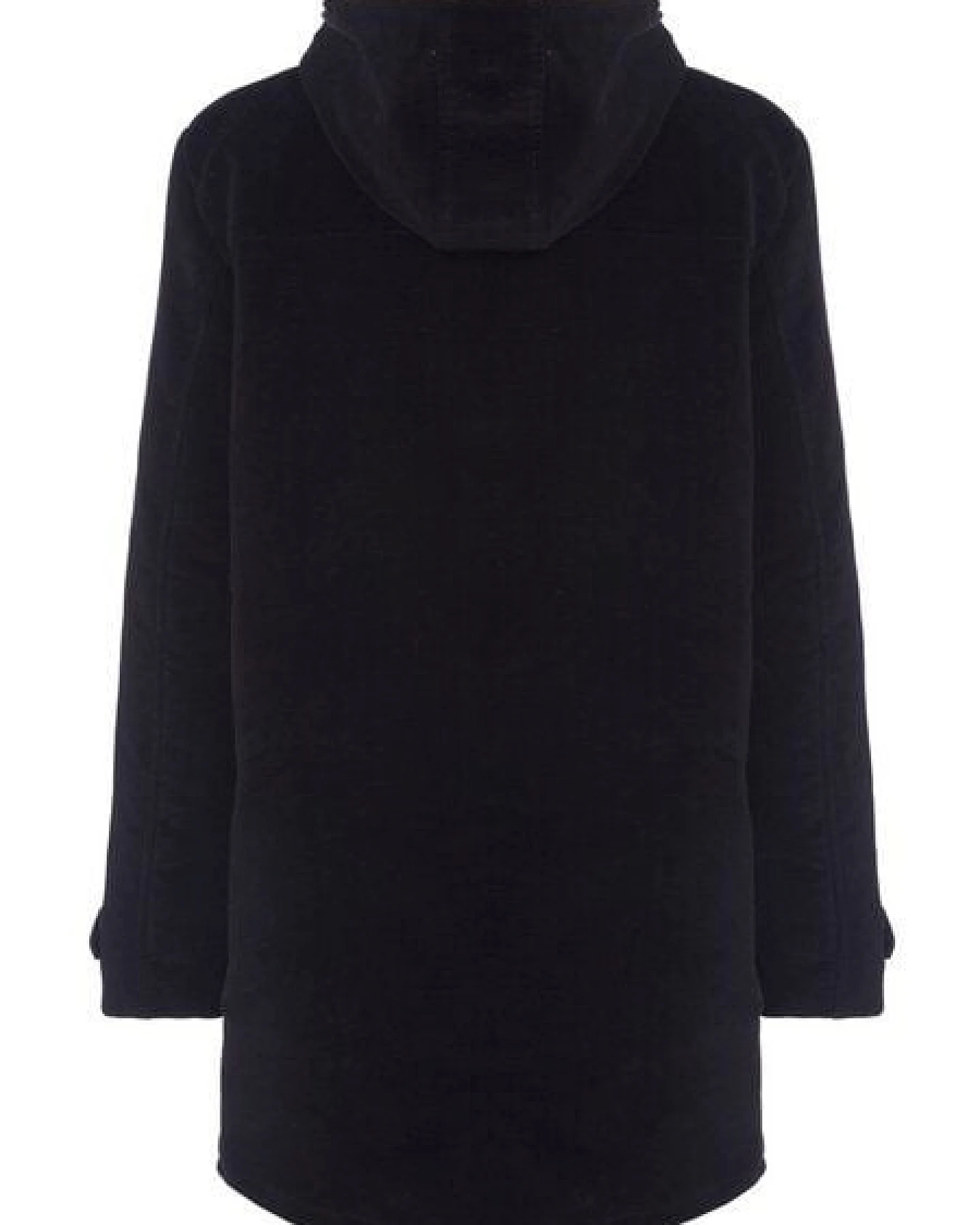 Will's Vegan Shop Duffle Coat aus veganer Wolle mit recyceltem veganem Shearling – Ansicht 2